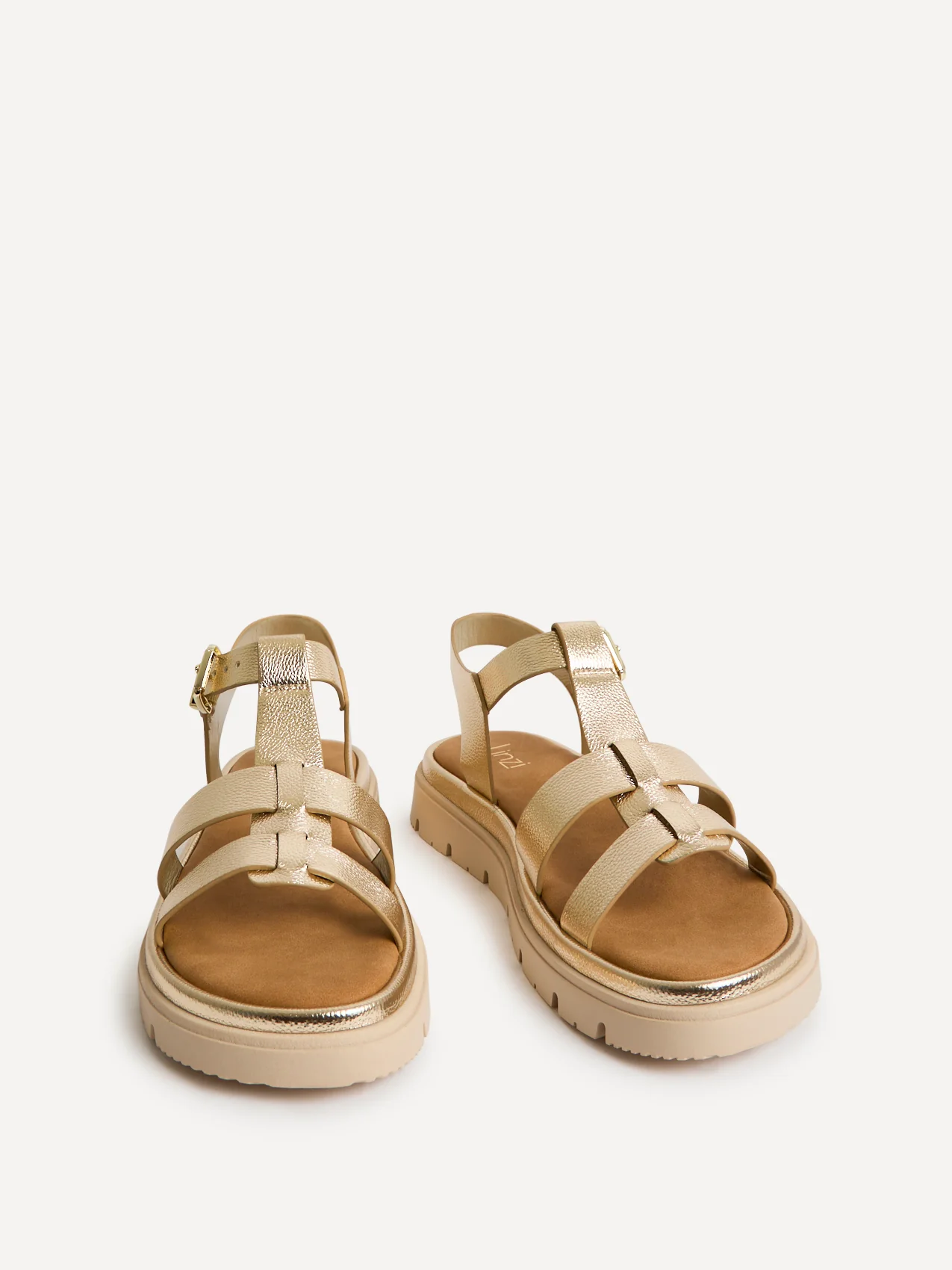 Adventure Gold Gladiator Flat Sandals - Image 3