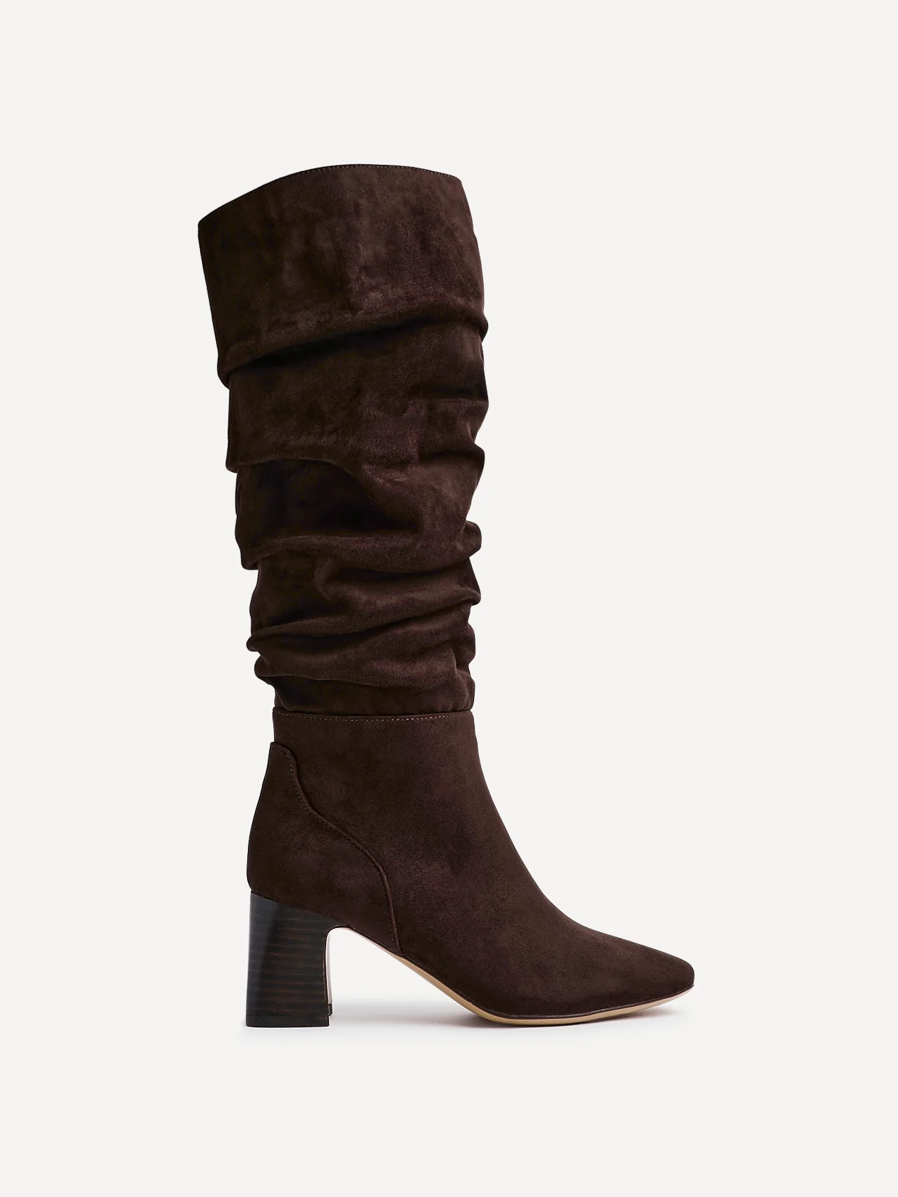Alpine Brown Long Heeled Boots - Image 2