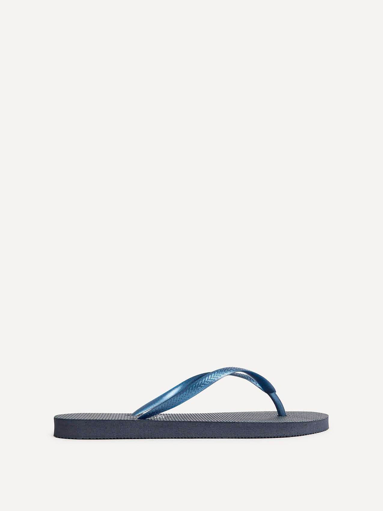 Aluna Navy Flip Flops - Image 2