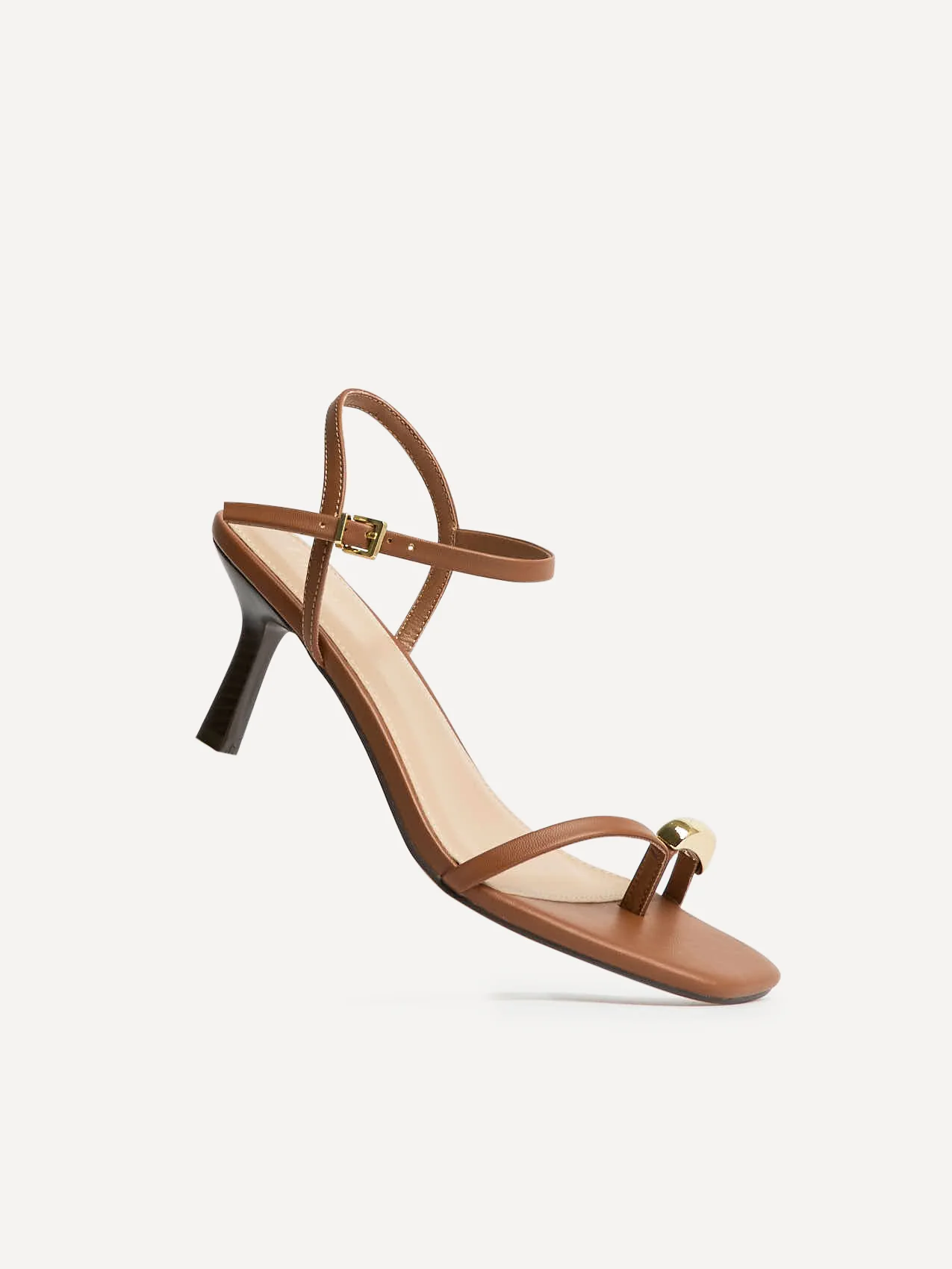 Amira Tan Heeled Sandals - Image 5