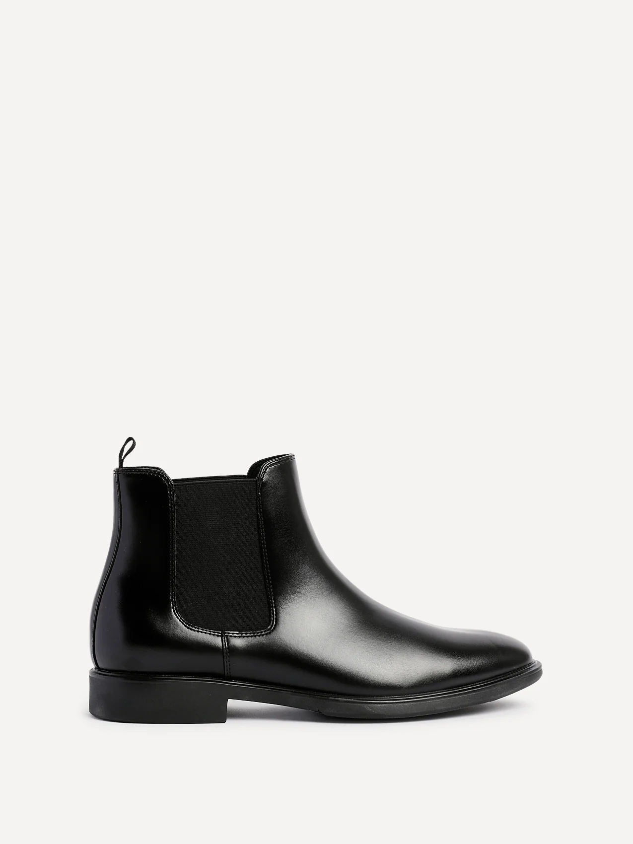 Antonio Mens Black Faux Leather Chelsea Boots - Image 2