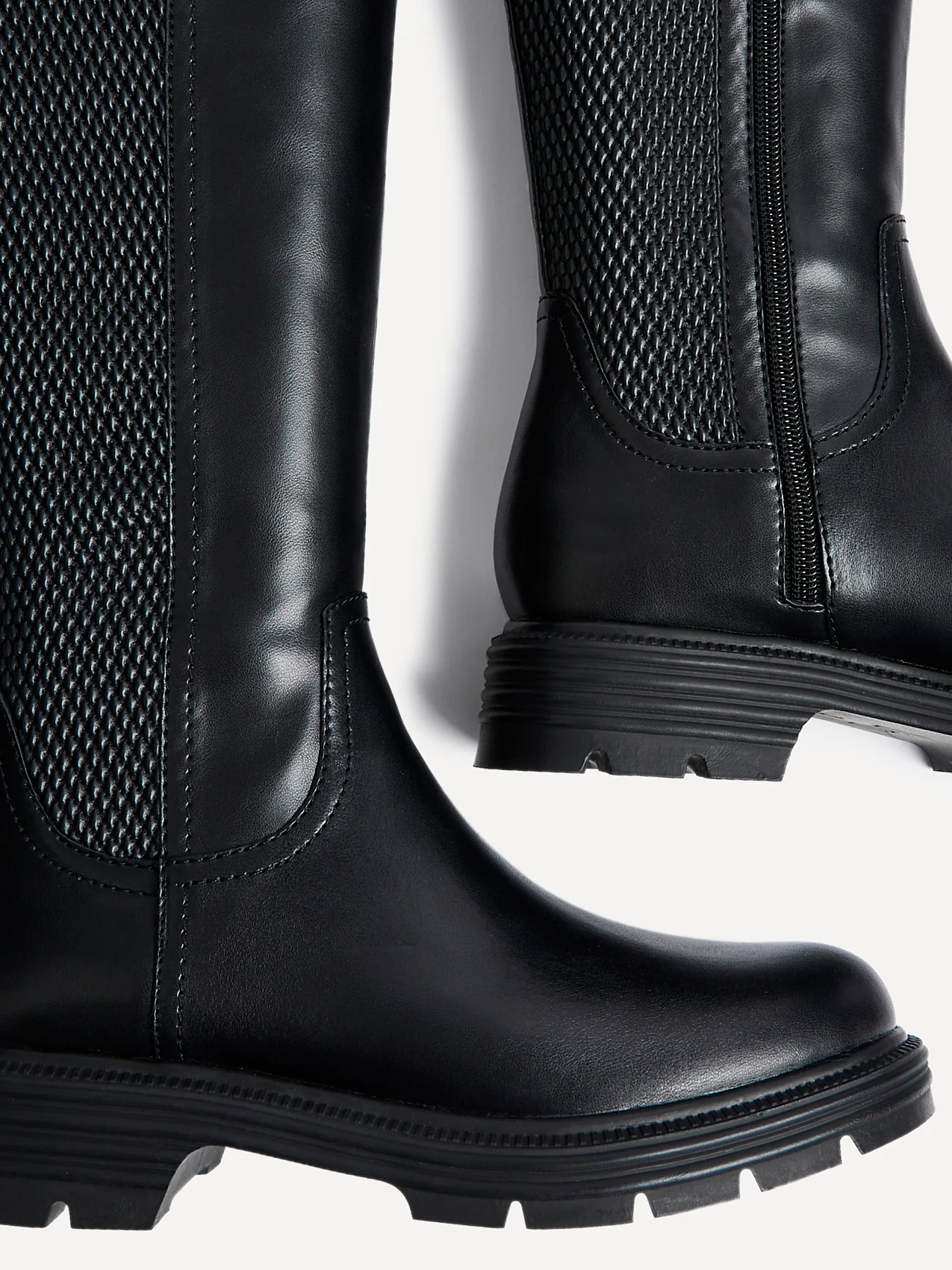 Atlas Black Long Riding Boots - Image 4