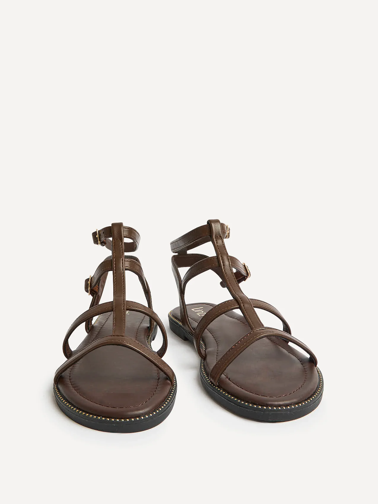 Belinda Brown Gladiator Sandals - Image 3