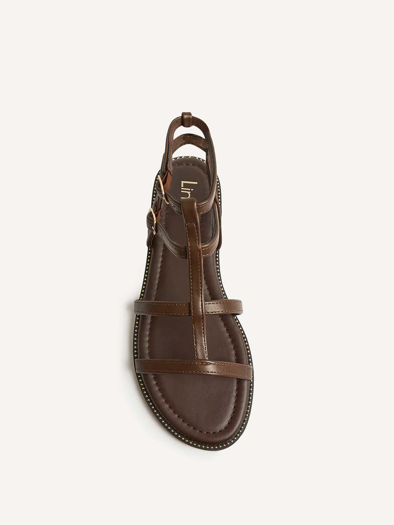Belinda Brown Gladiator Sandals - Image 4