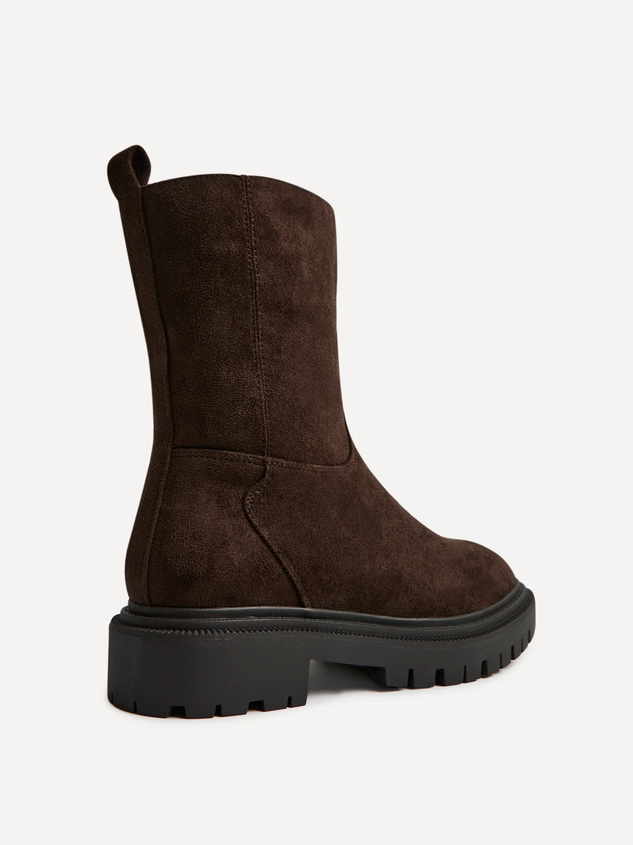 Bentley Brown Chunky Ankle Boots - Image 4