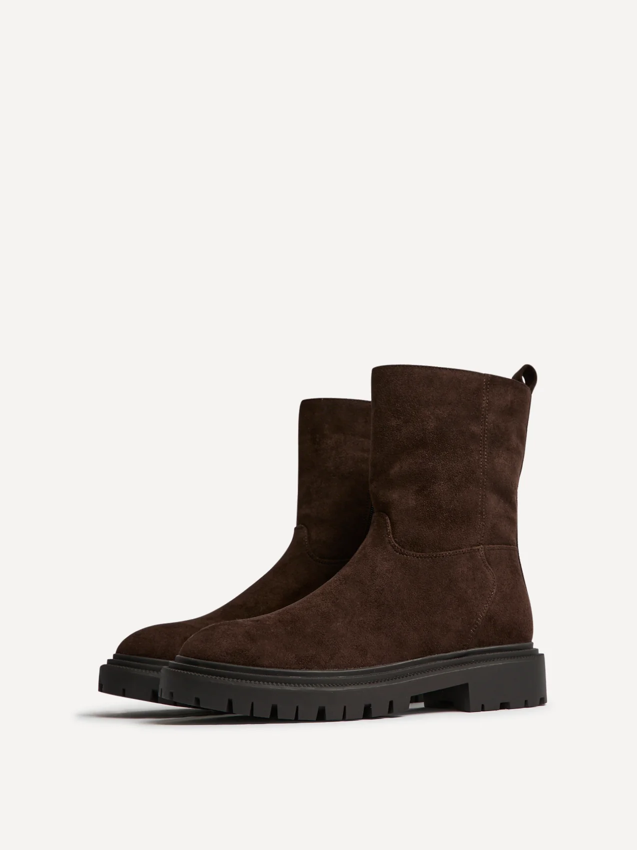 Bentley Brown Chunky Ankle Boots - Image 5