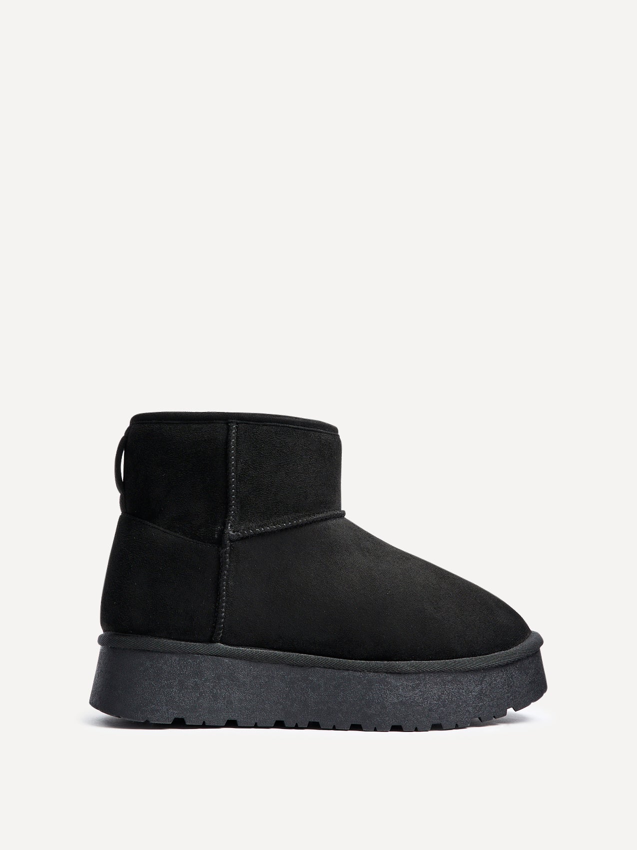 Cammie Black Platform Ankle Boots - Image 2