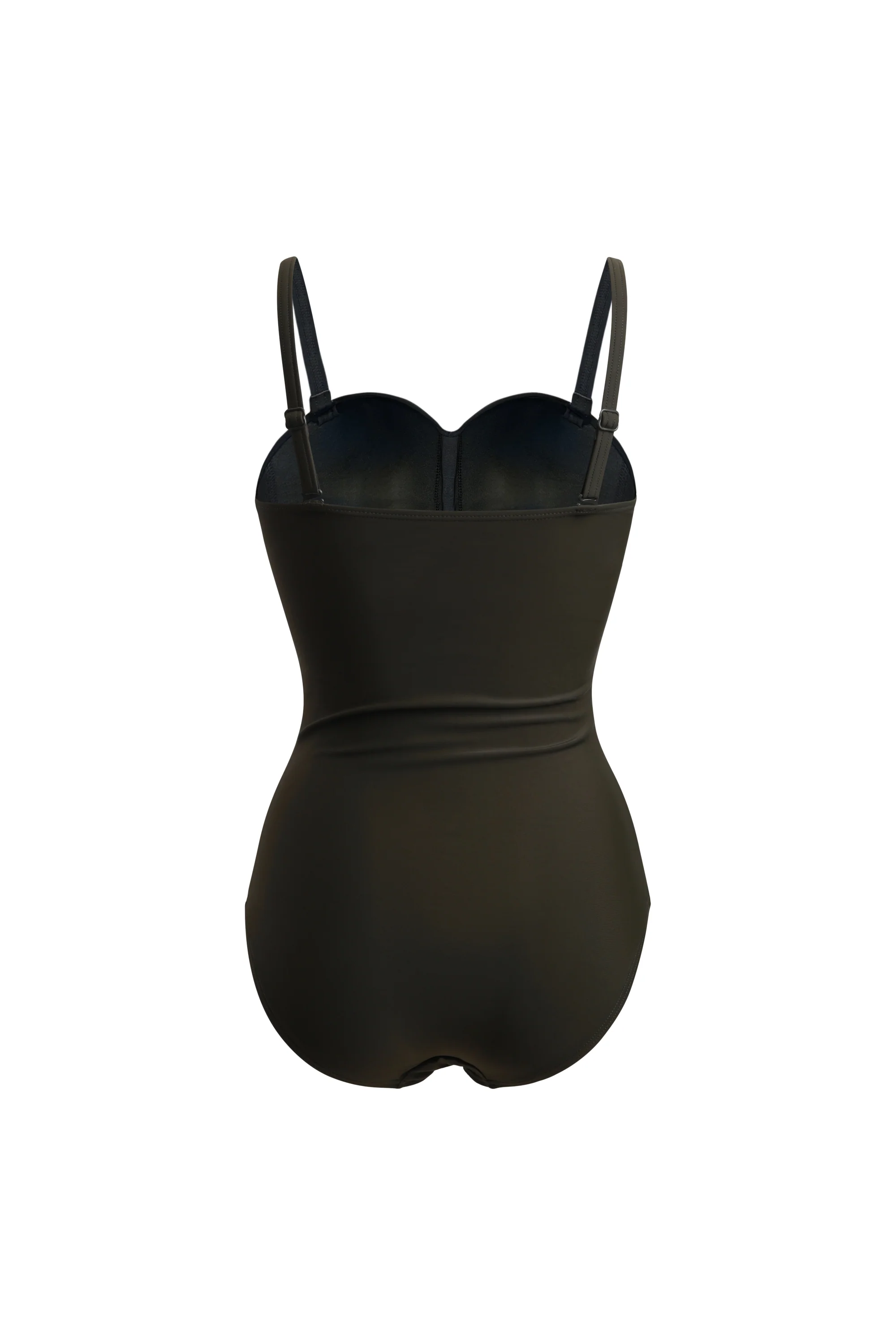 Capri Khaki Tummy Control Swimsuit - Image 3