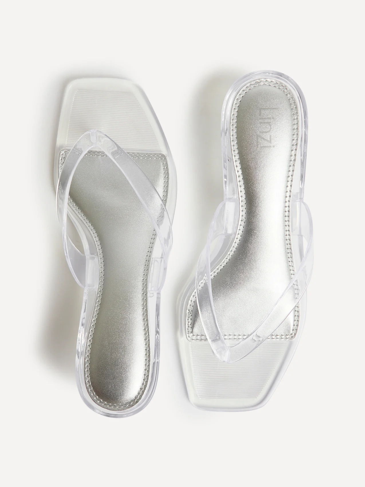 Cher Perspex Jelly Heeled Sandals - Image 5