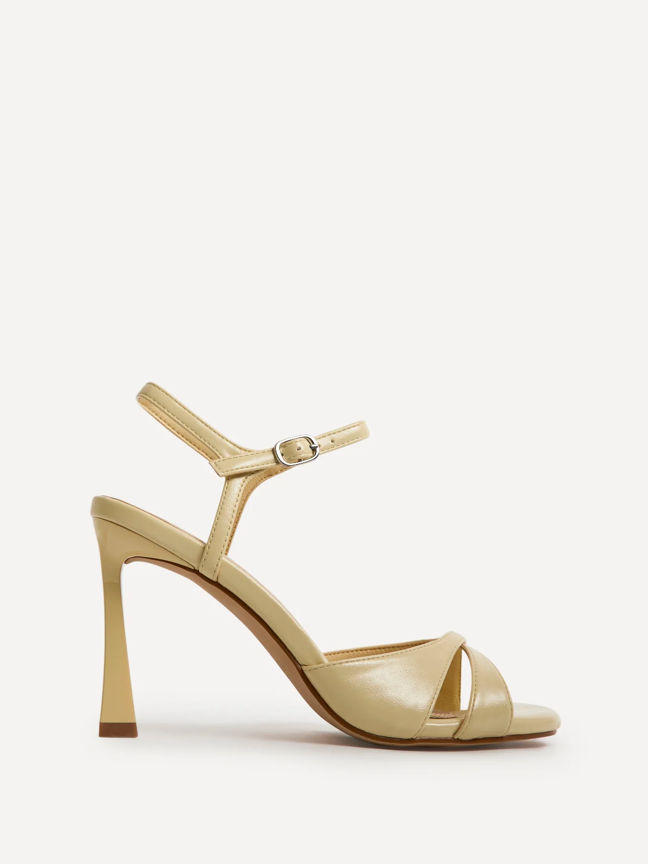 Compelled Lemon Stiletto Heeled Sandals - Image 2