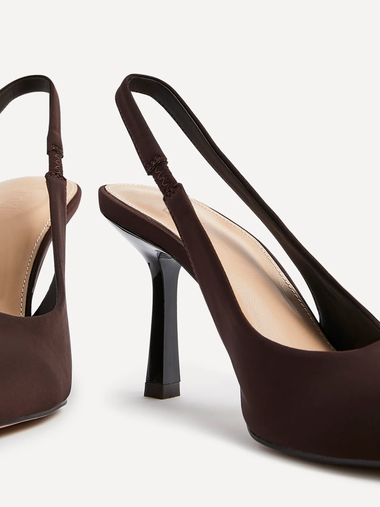 Dash Brown Scuba Court Heels - Image 4