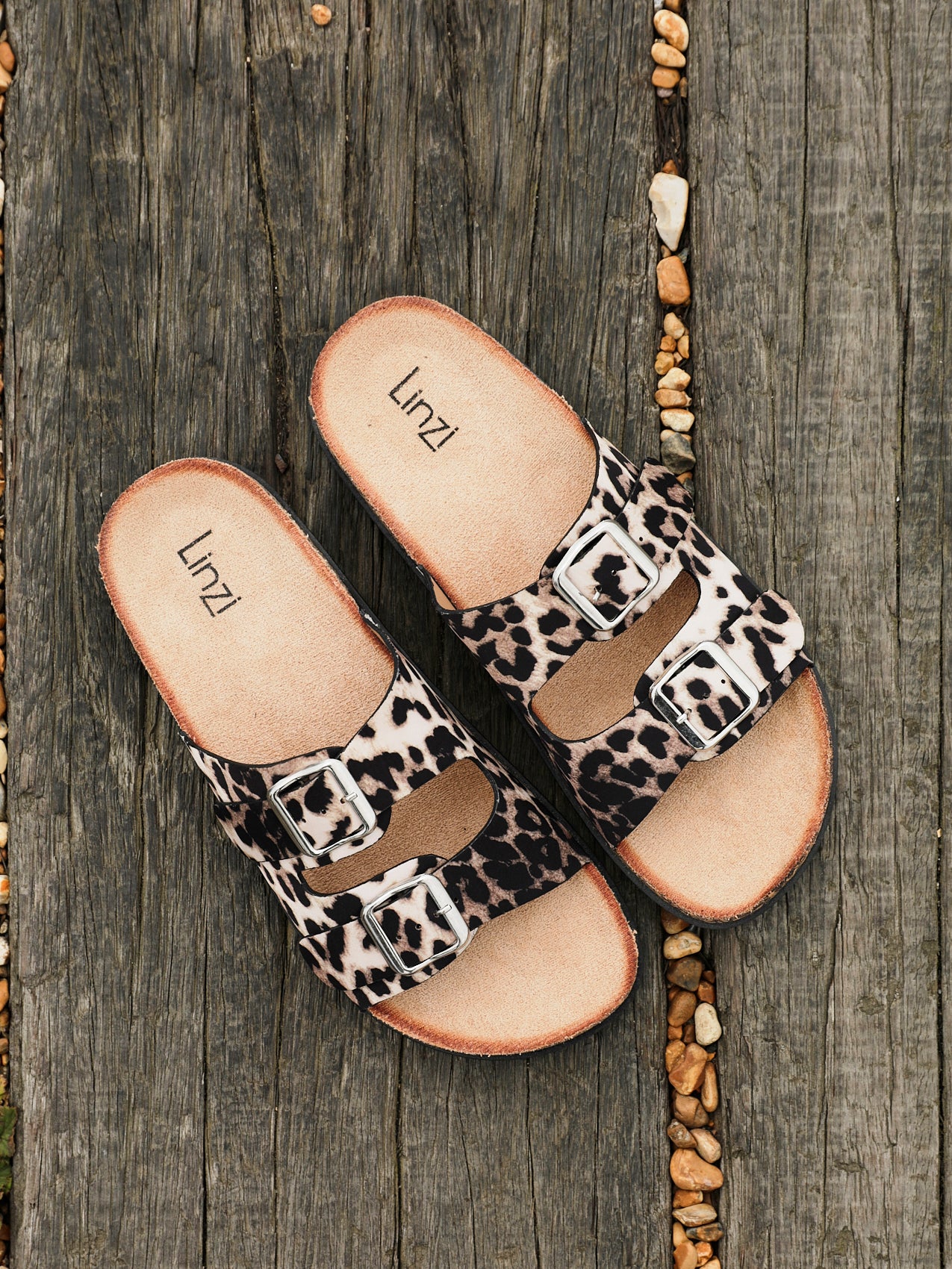 Drift Leopard Print Slider Sandals - Image 6