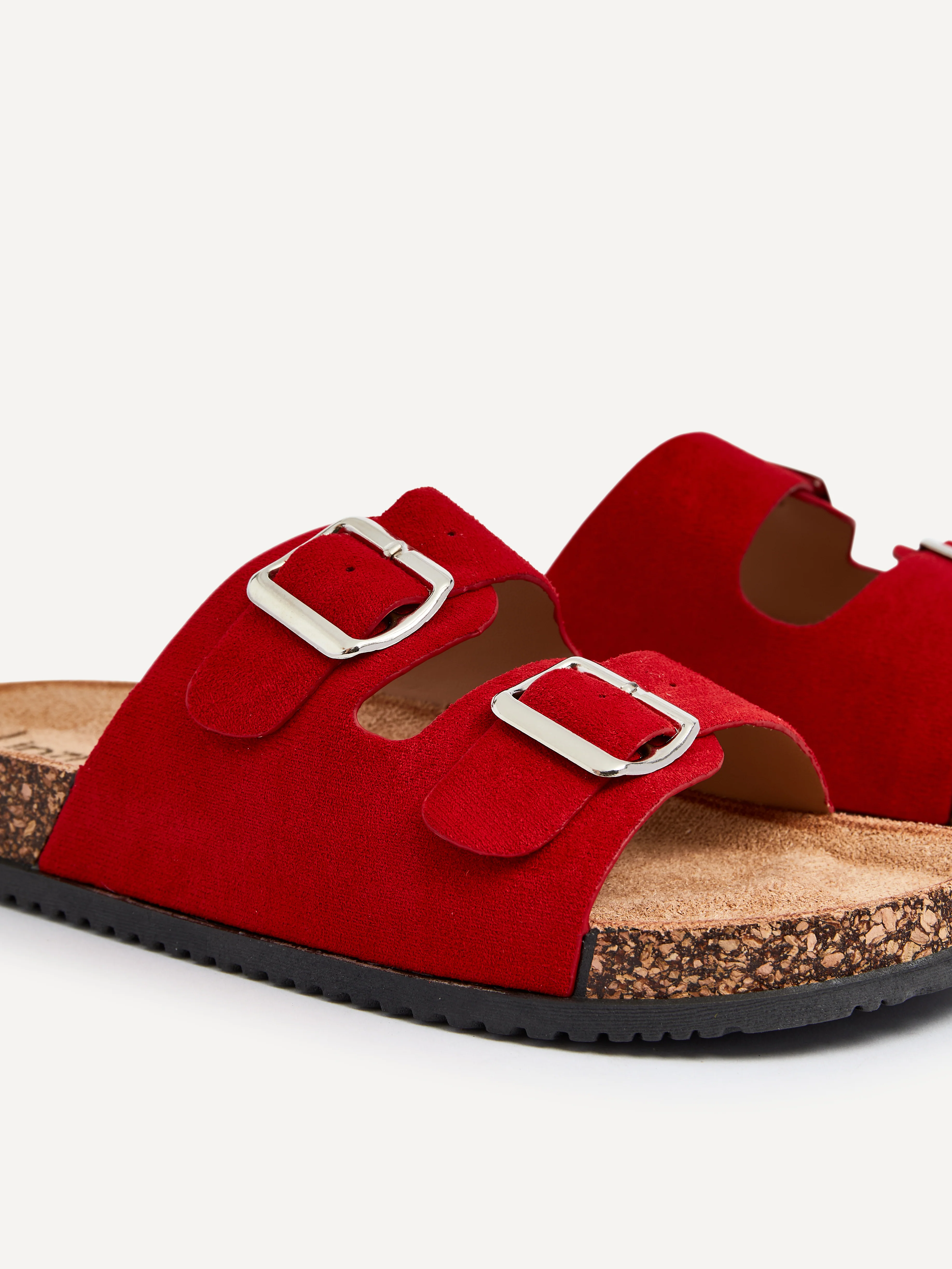 Echo Red Double Buckle Sandals - Image 5
