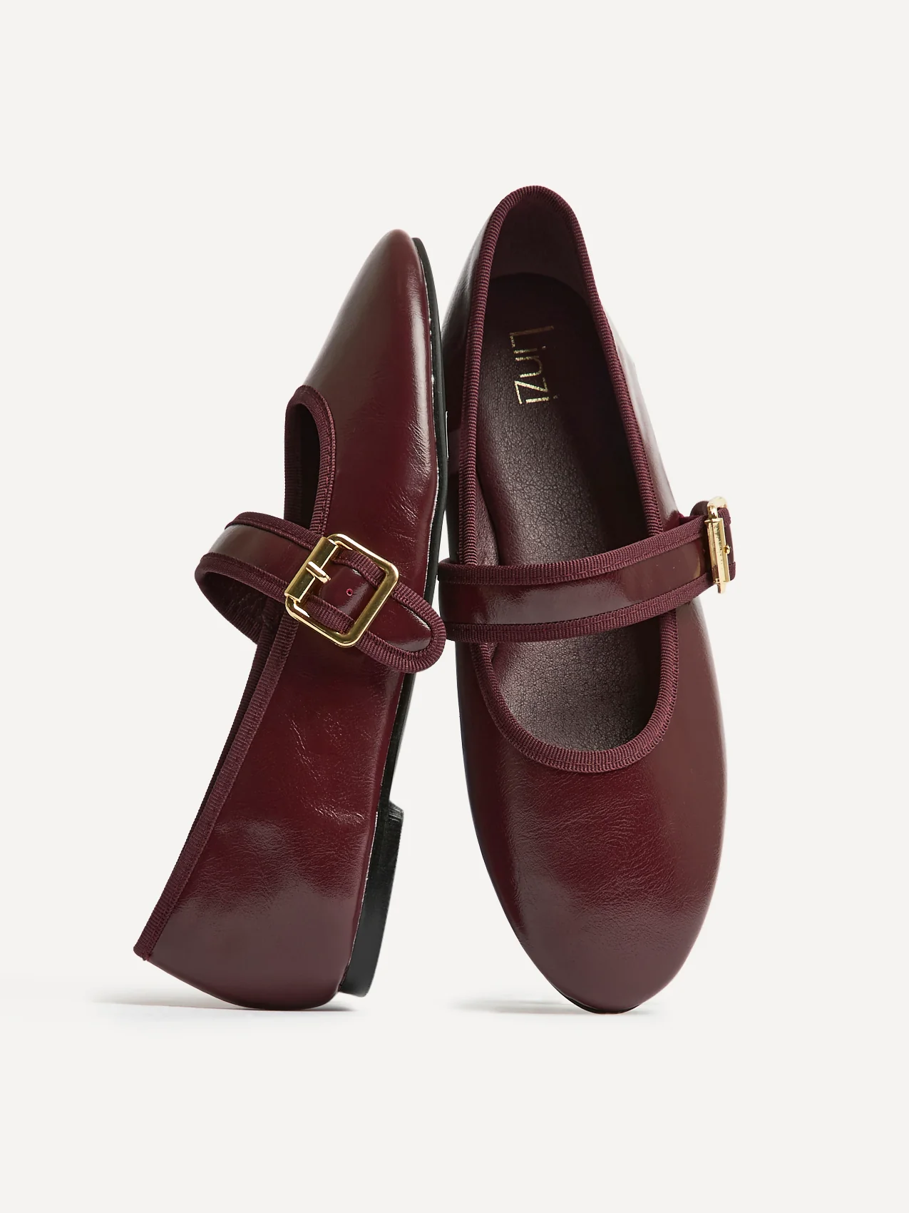 Emerson Burgundy Mary Jane Pumps - Image 5