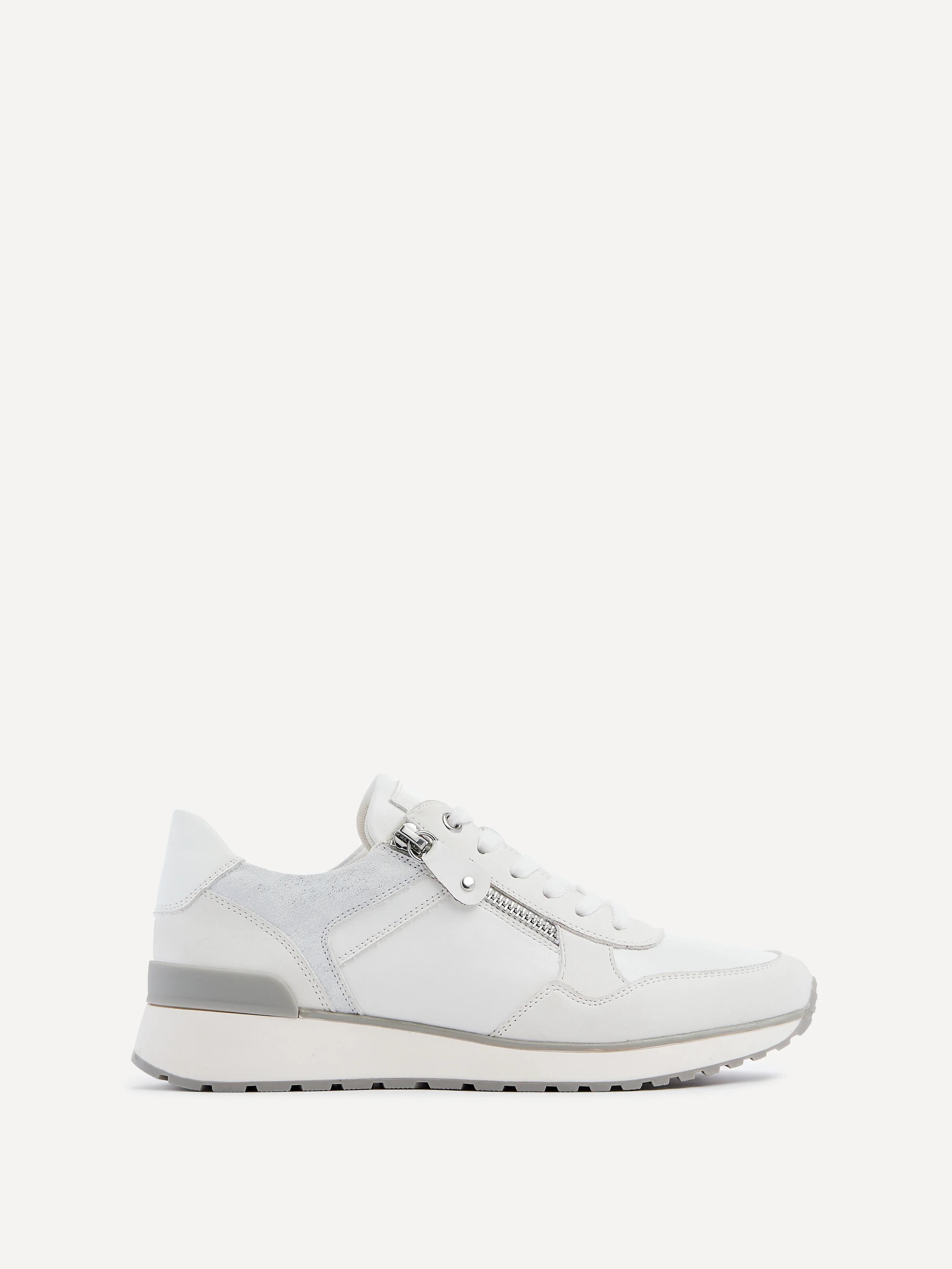 Euston White Trainers