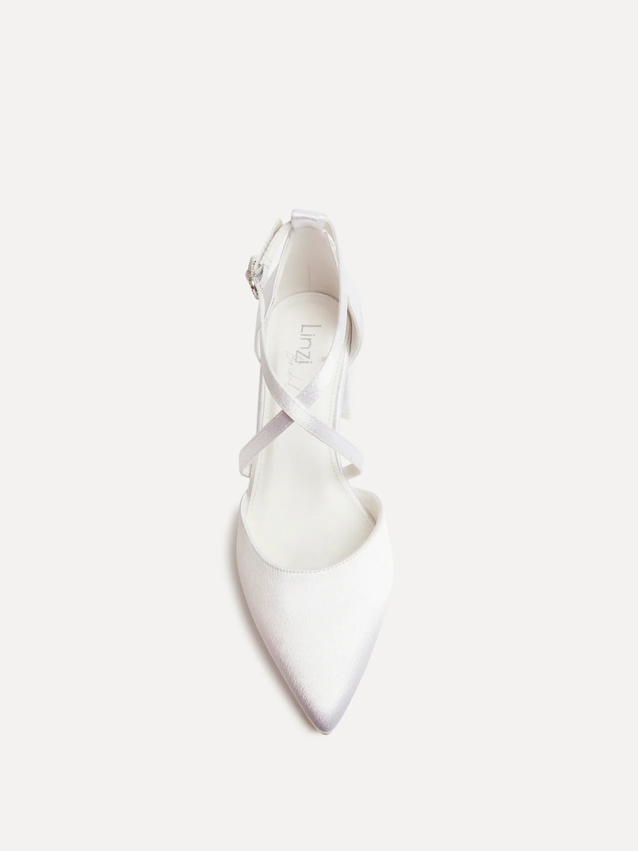 Faith Bridal Satin Low Court Heels - Image 4