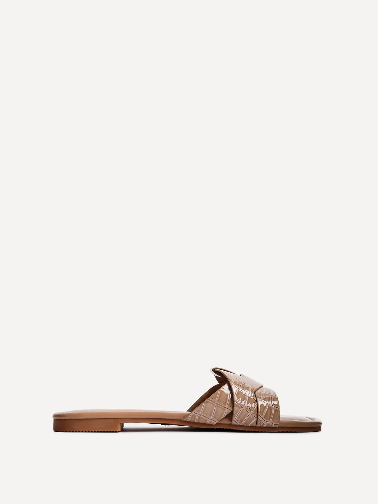 Fletcher Mocha Slider Sandals - Image 2