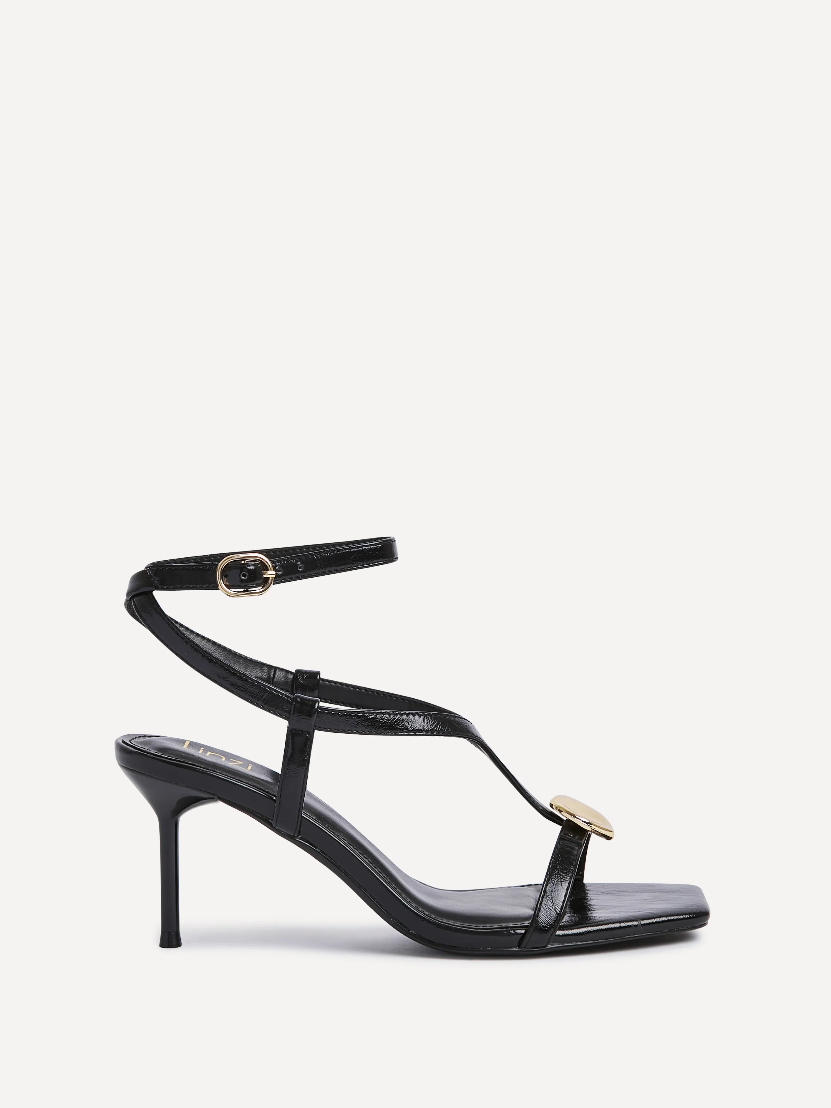 Foolish Black T-Bar Heels - Image 2