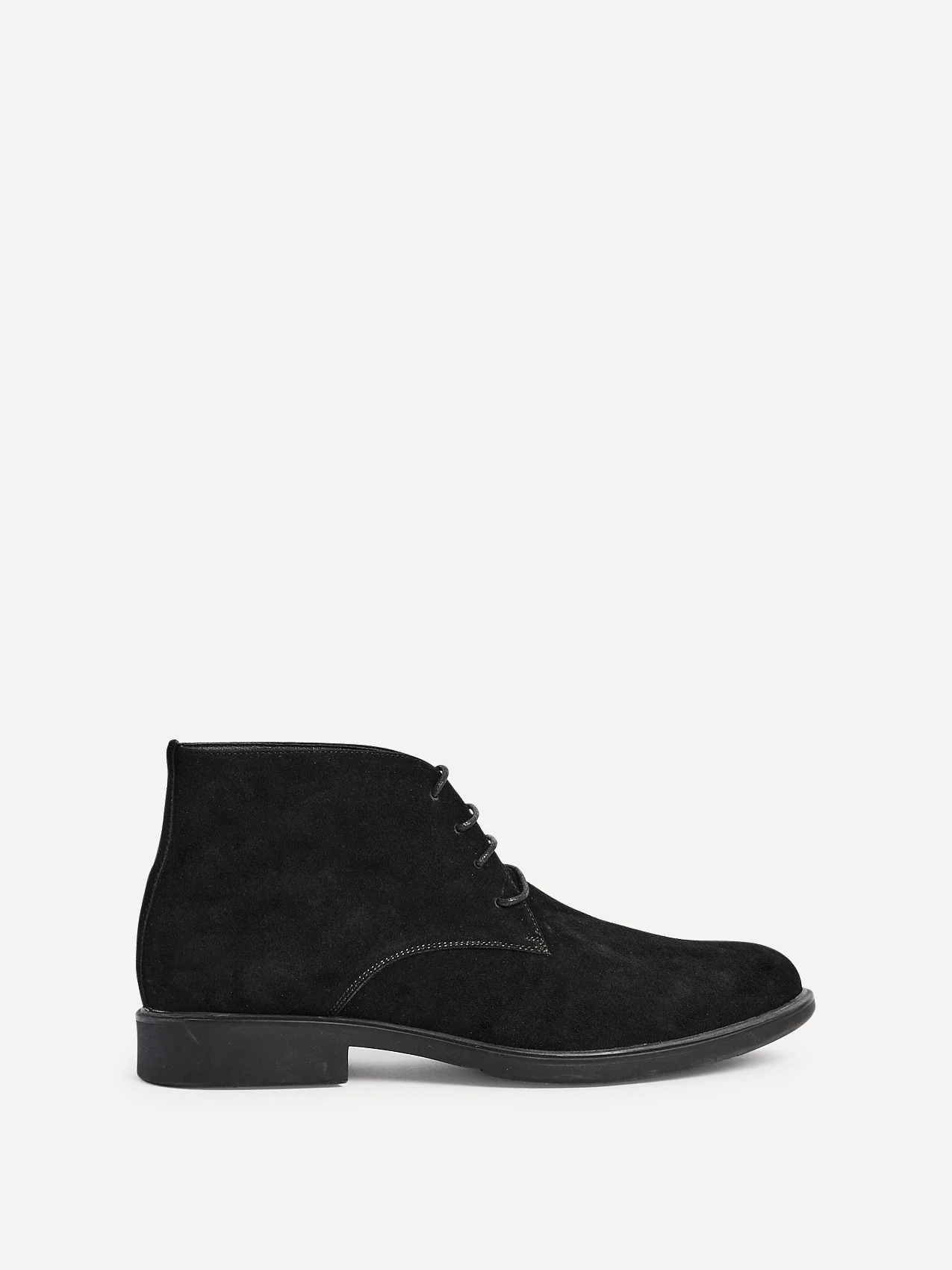 Francesco Mens Black Suede Chukka Boots - Image 2