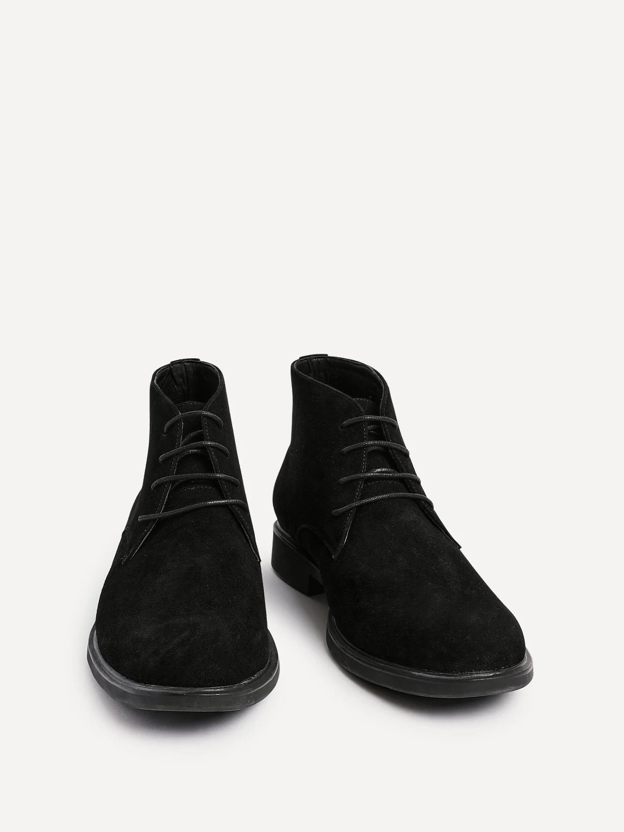 Francesco Mens Black Suede Chukka Boots - Image 3