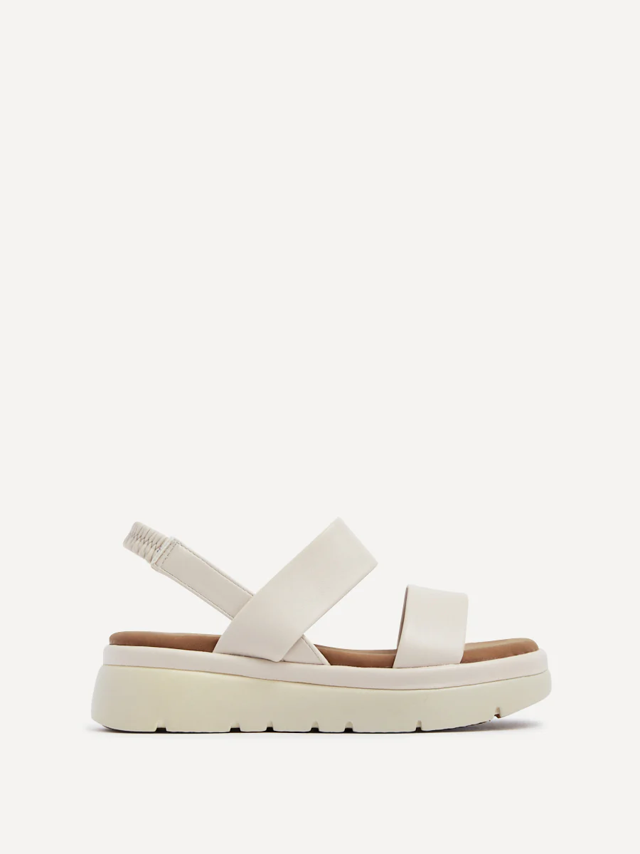 Gia Nude Chunky Flatform Sandals - Image 2