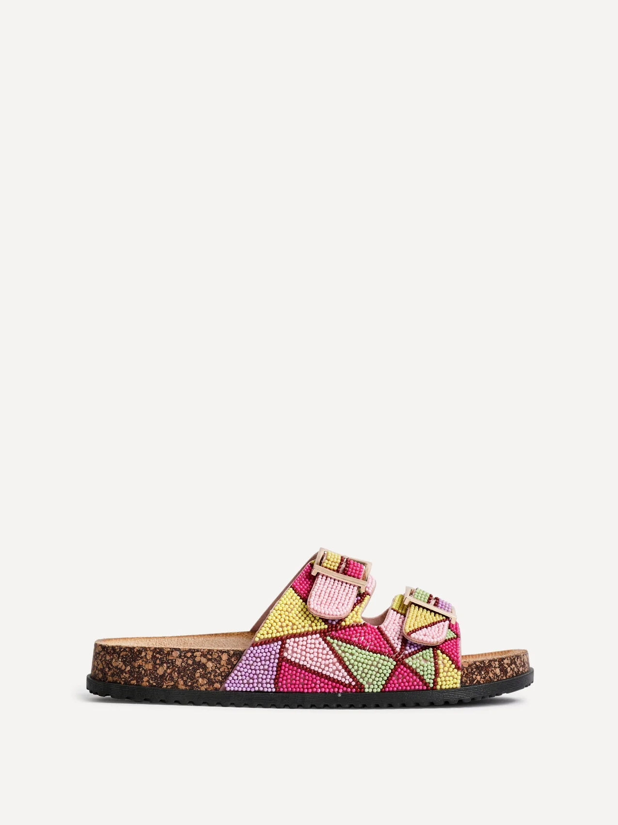 Gleam Multi Coloured Beaded Sliders - Image 2