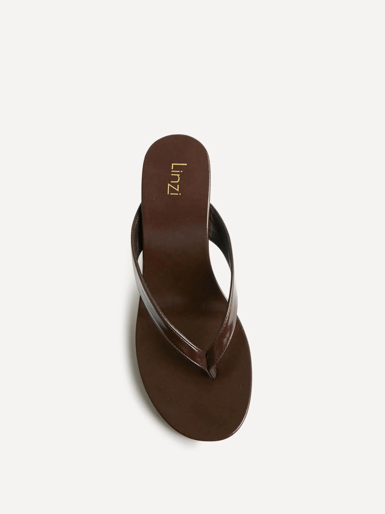 Joia Brown Wedge Mules - Image 4