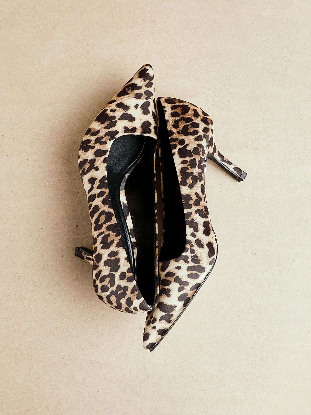 Kat Leopard Print Scuba Court Heel - Image 6