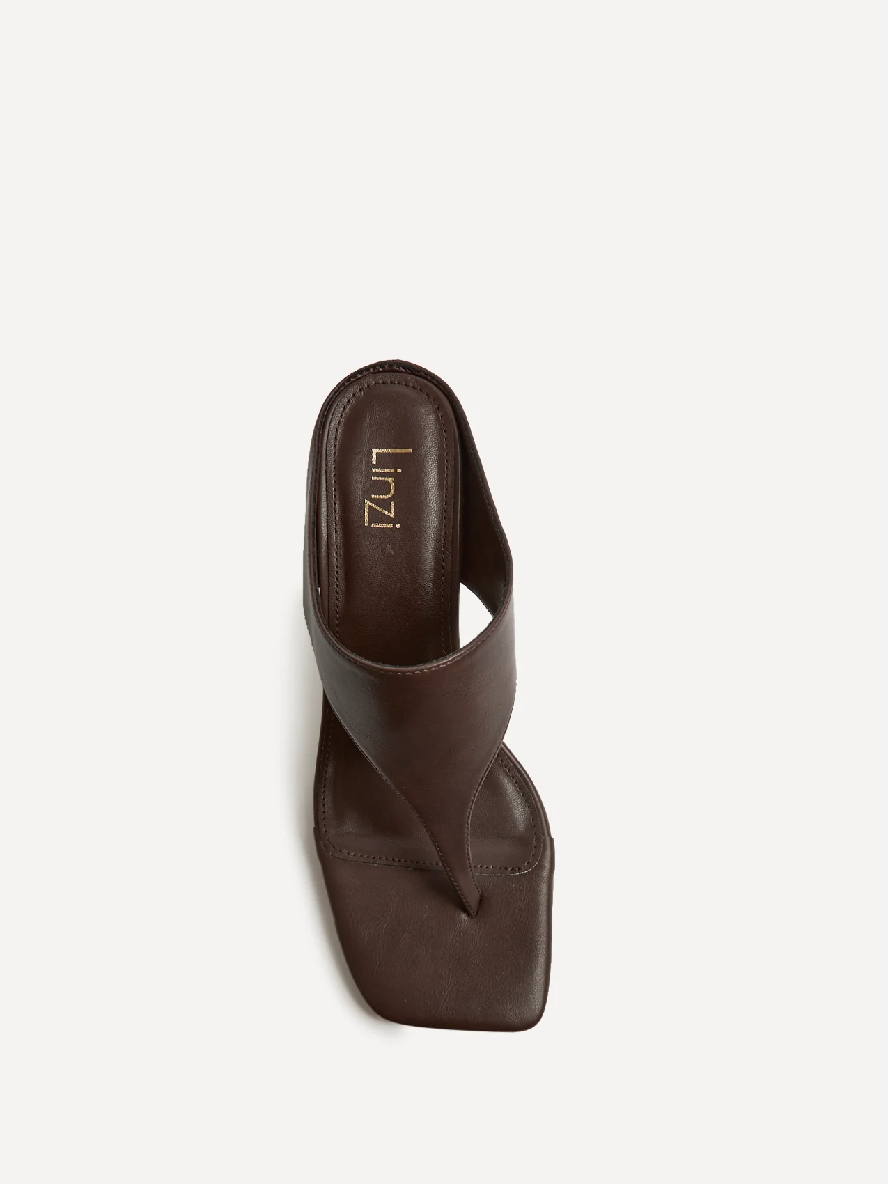 Kyoto Brown Mule Heels - Image 4