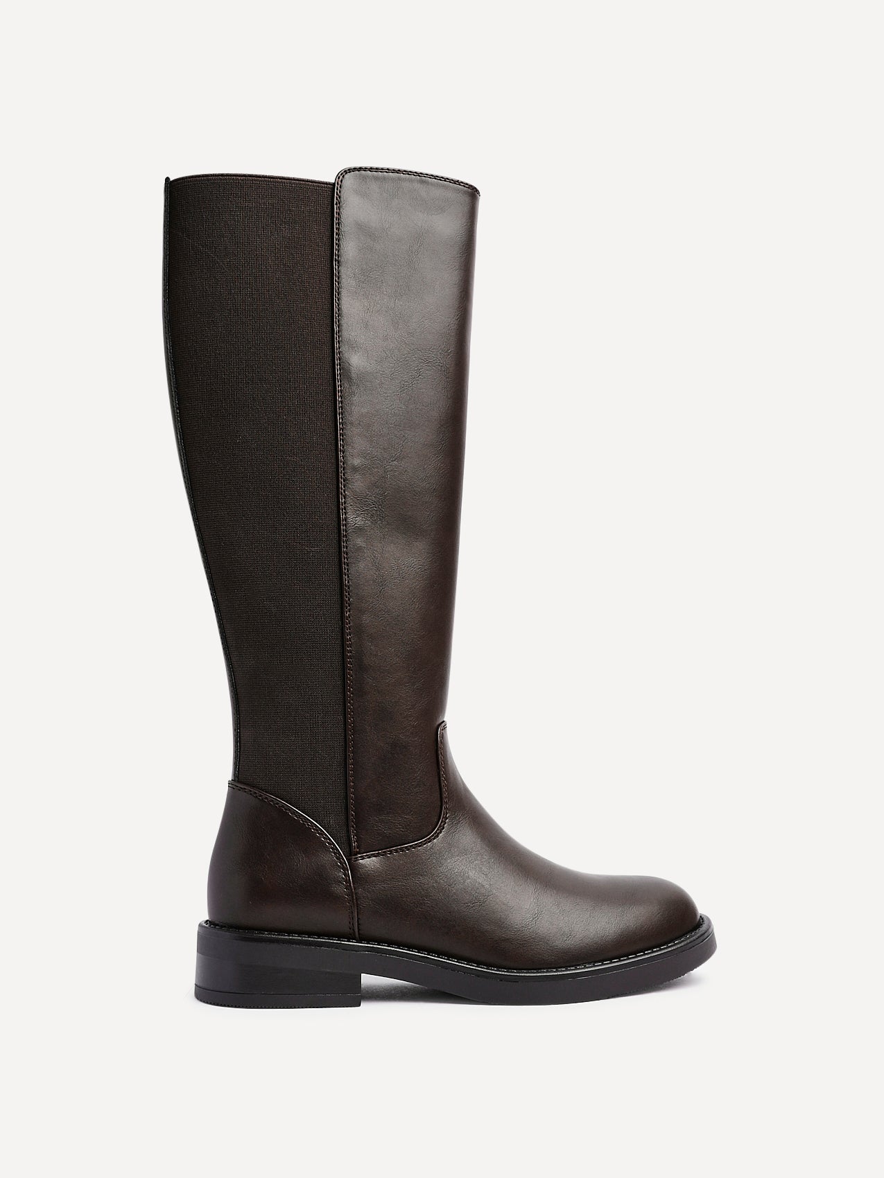 League Brown Long Boots - Image 2