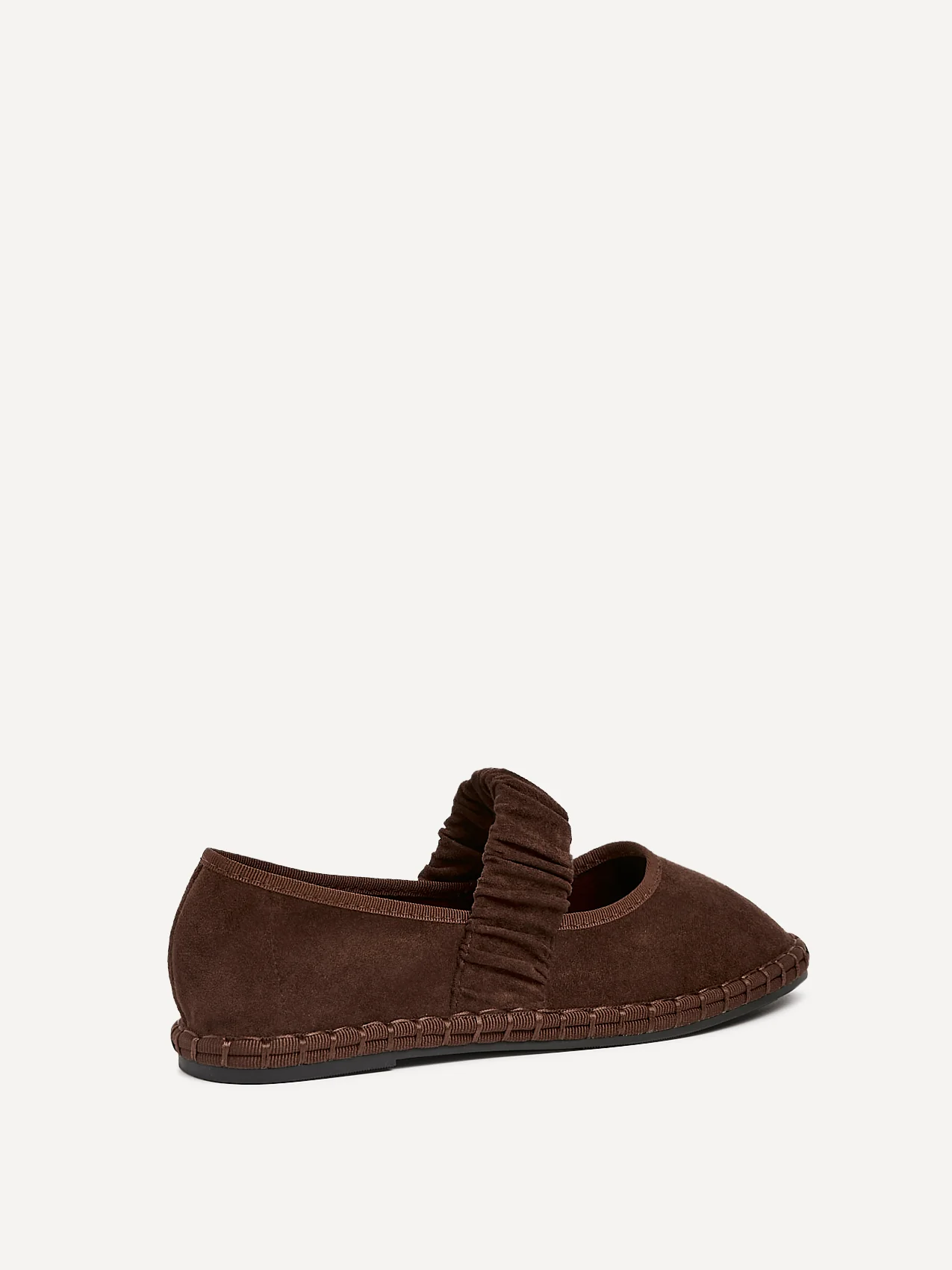 Lorella Brown Faux Suede Mary Jane Pumps - Image 5