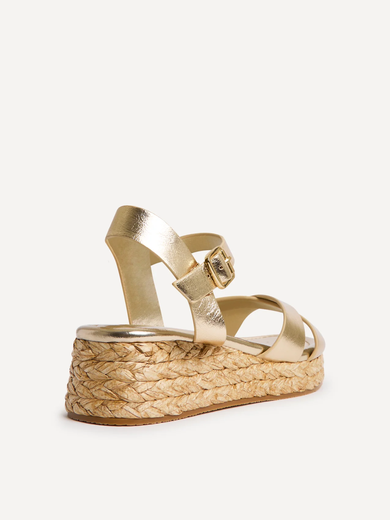 Magnolia Gold Flatform Sandals - Image 5