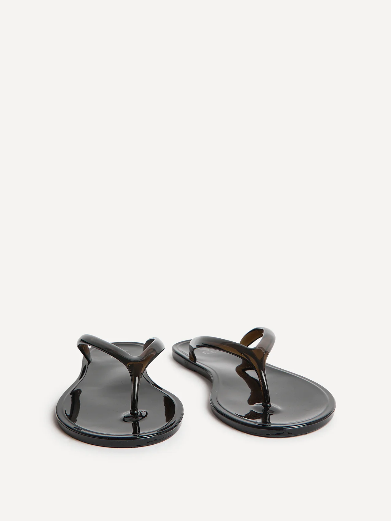 Marine Black Jelly Flip Flops - Image 3