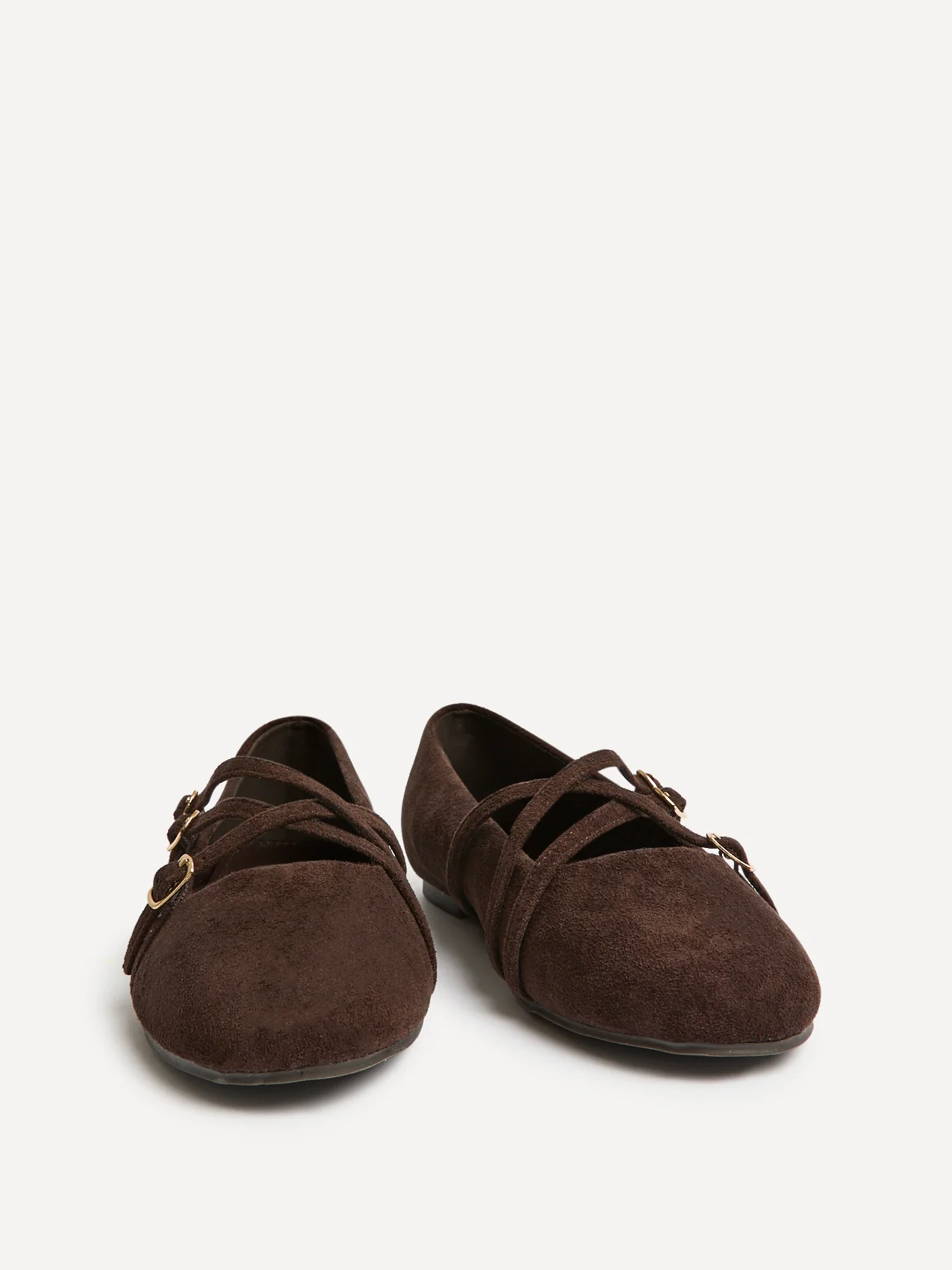 Matrix Brown Mary Jane Flats - Image 3