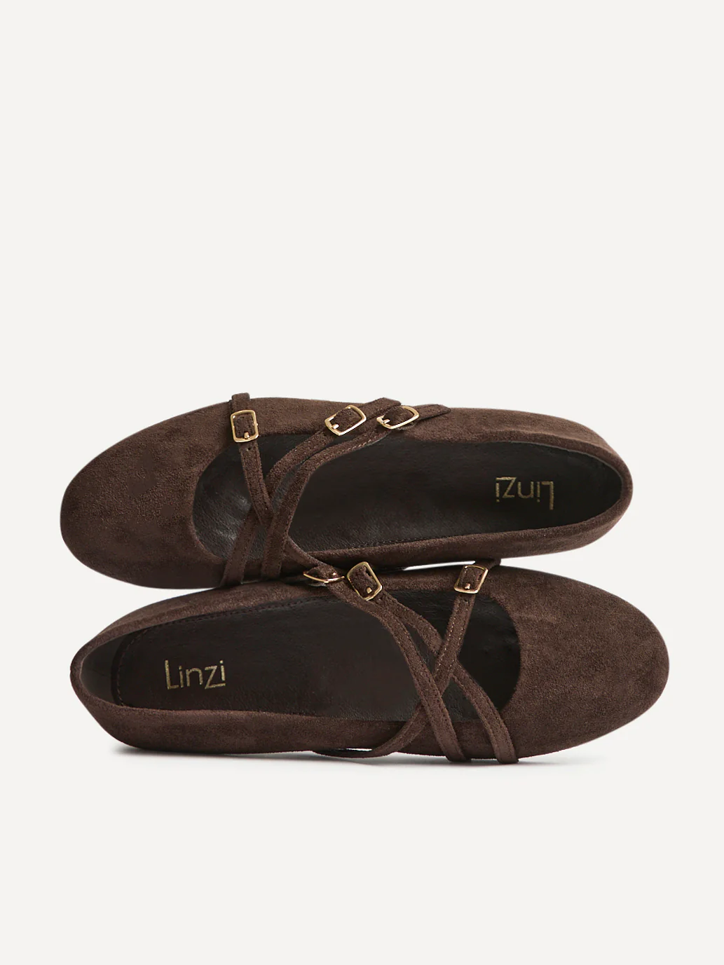 Matrix Brown Mary Jane Flats - Image 5