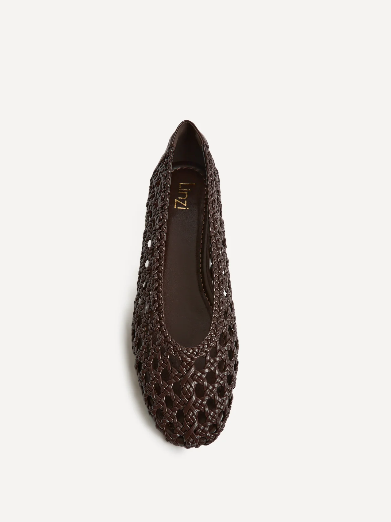 Melina Brown Handwoven Ballet Flats - Image 4