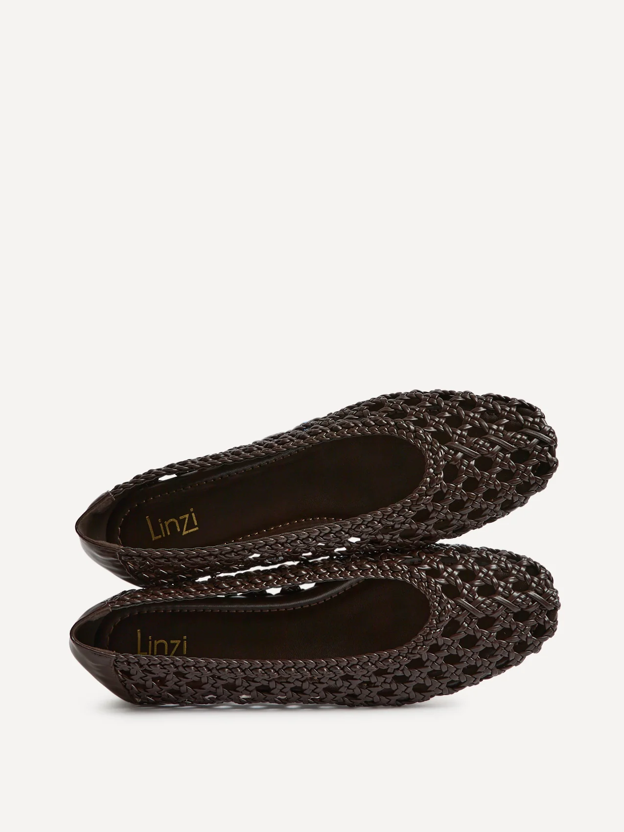 Melina Brown Handwoven Ballet Flats - Image 5