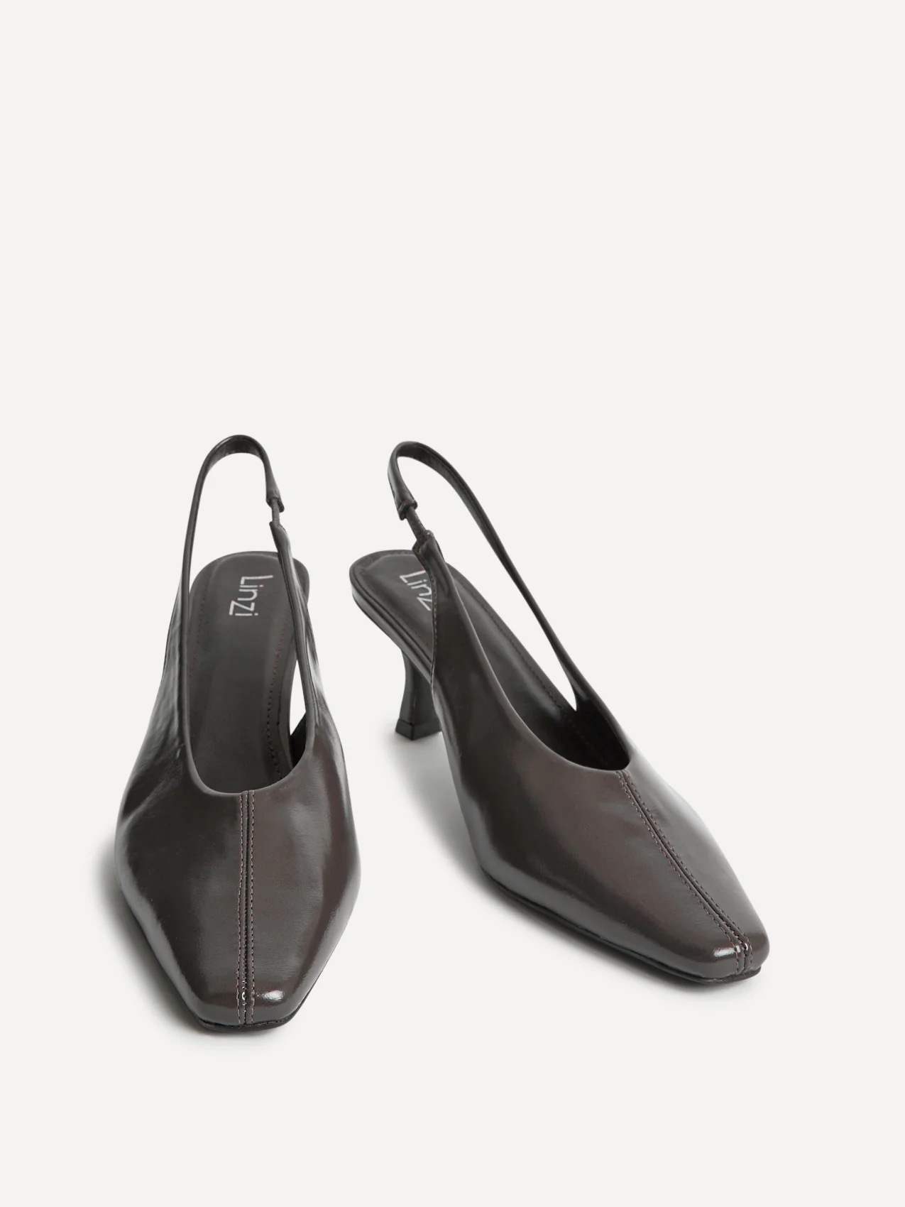 Method Grey Square Toe Court Heels - Image 3