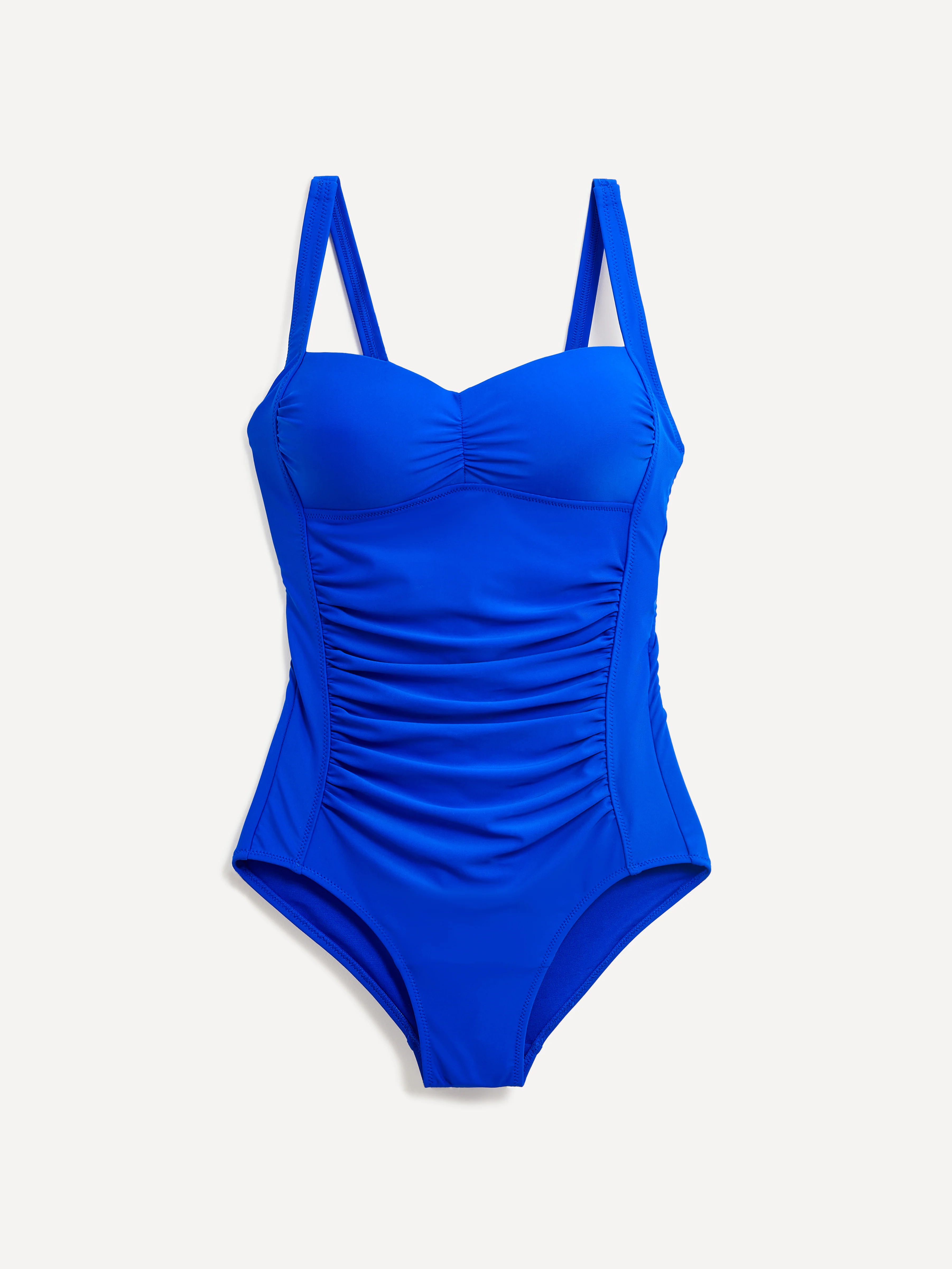 Miami Blue Ruched Tummy Control Swimsuit - Image 2