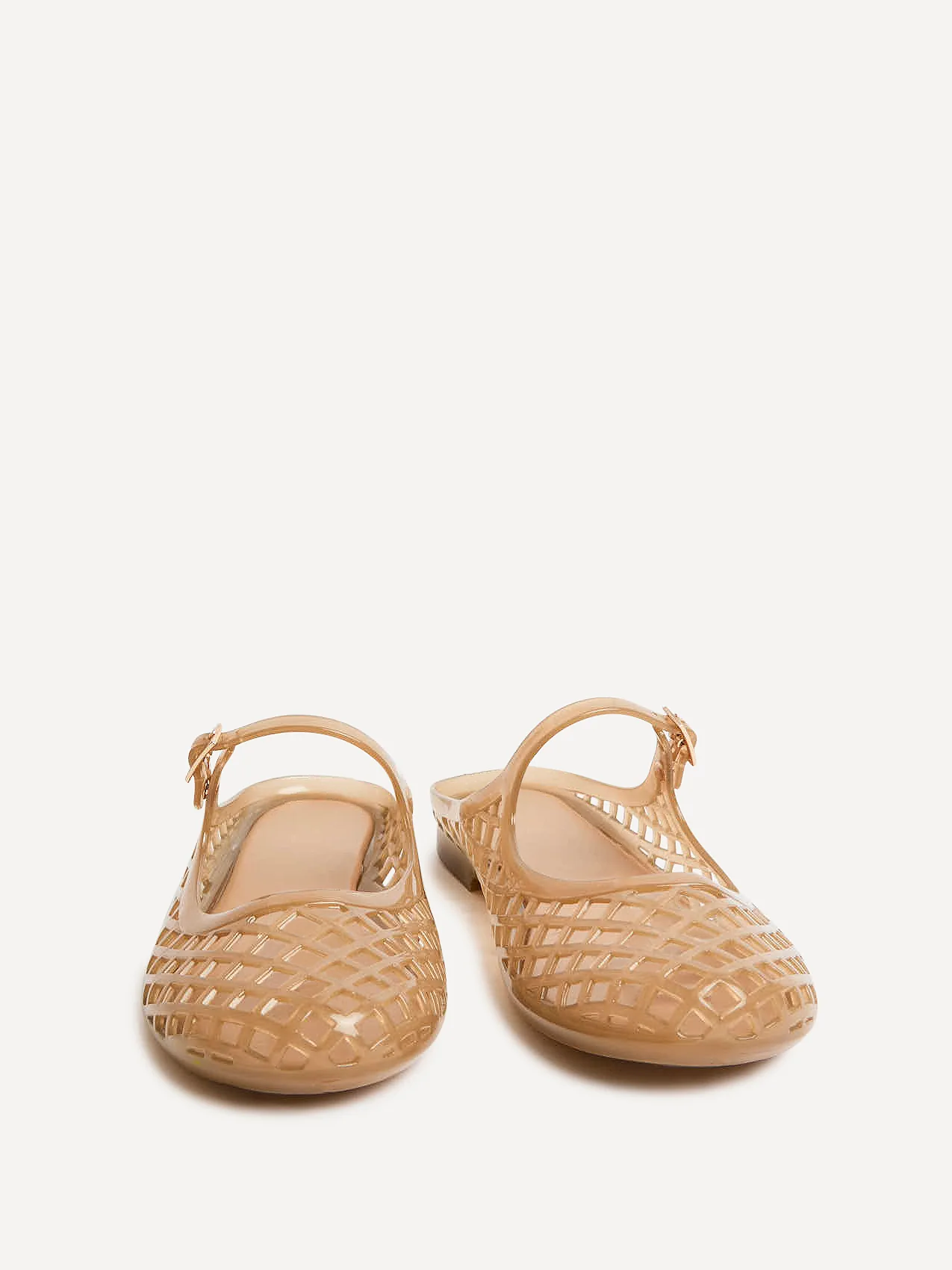 Mirage Mocha Jelly Slip On Sandals - Image 3