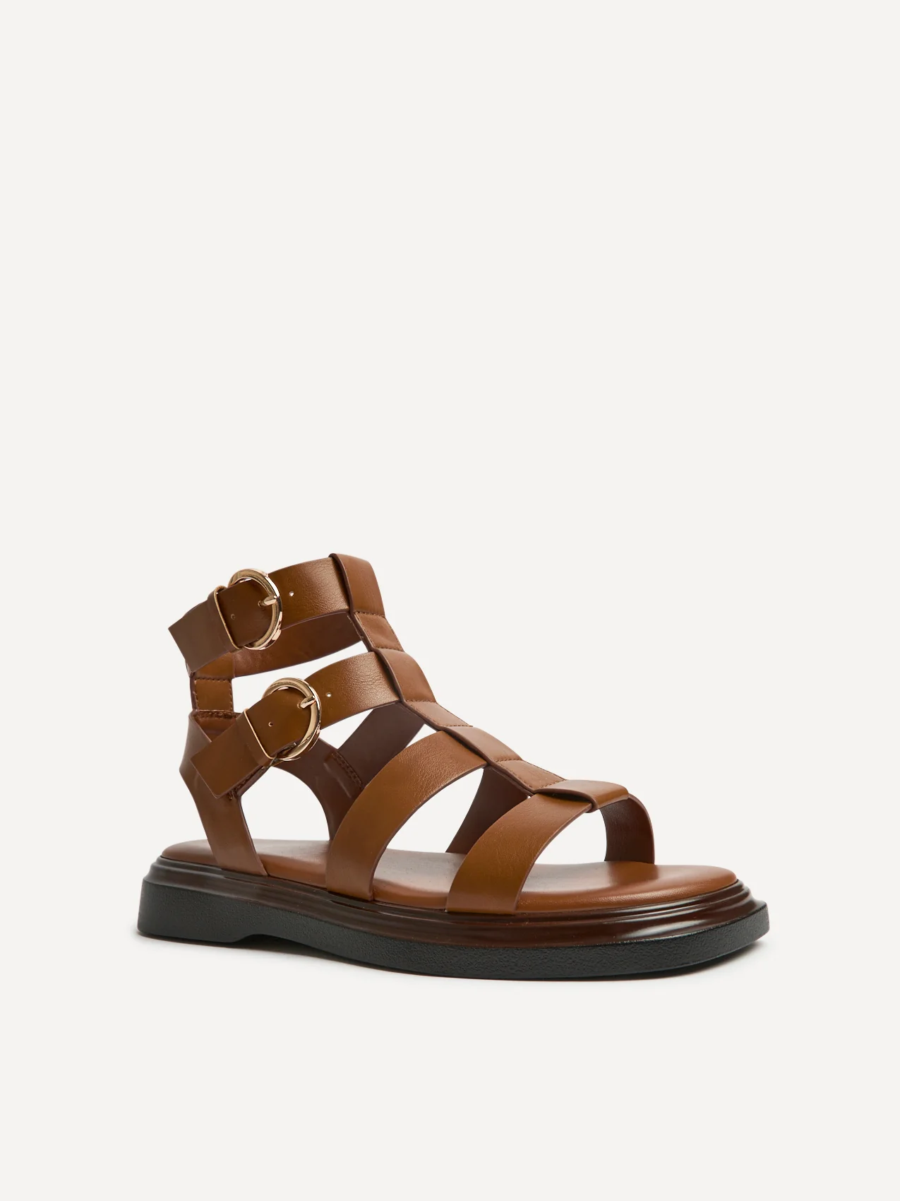 Naya Tan Gladiator Style Sandals - Image 5