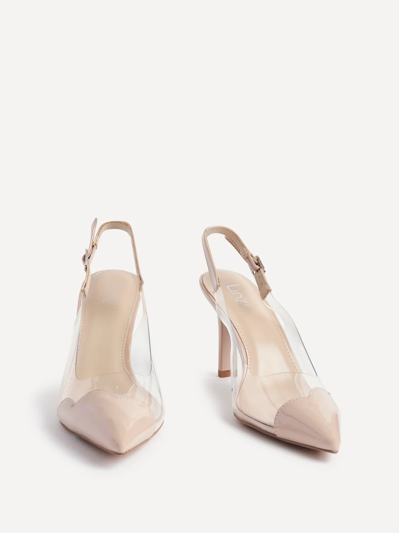 Nolita Nude Perspex Court Heels - Image 3