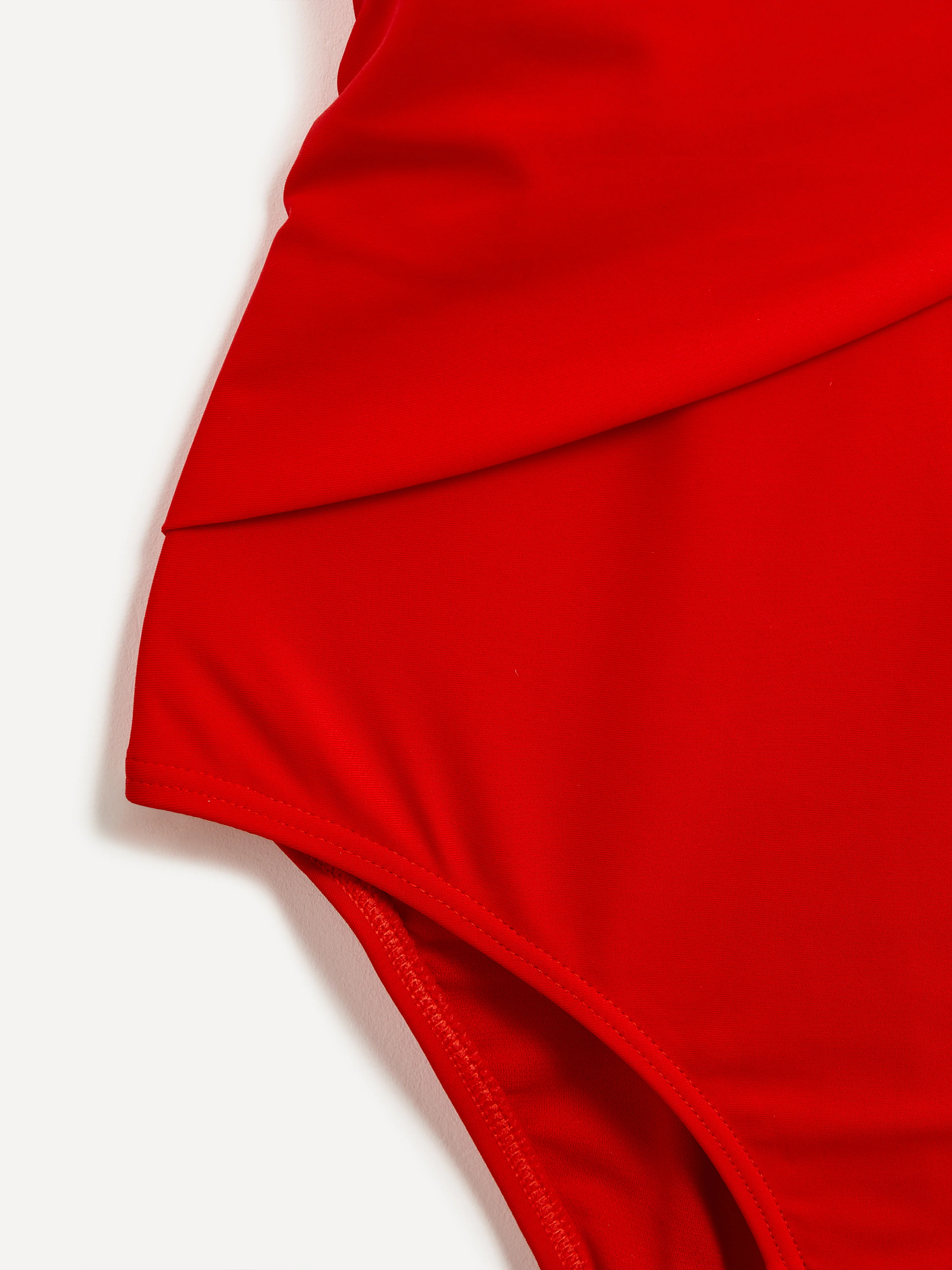 Paloma Linzi Swim Red Wrap Swimsuit - Image 4