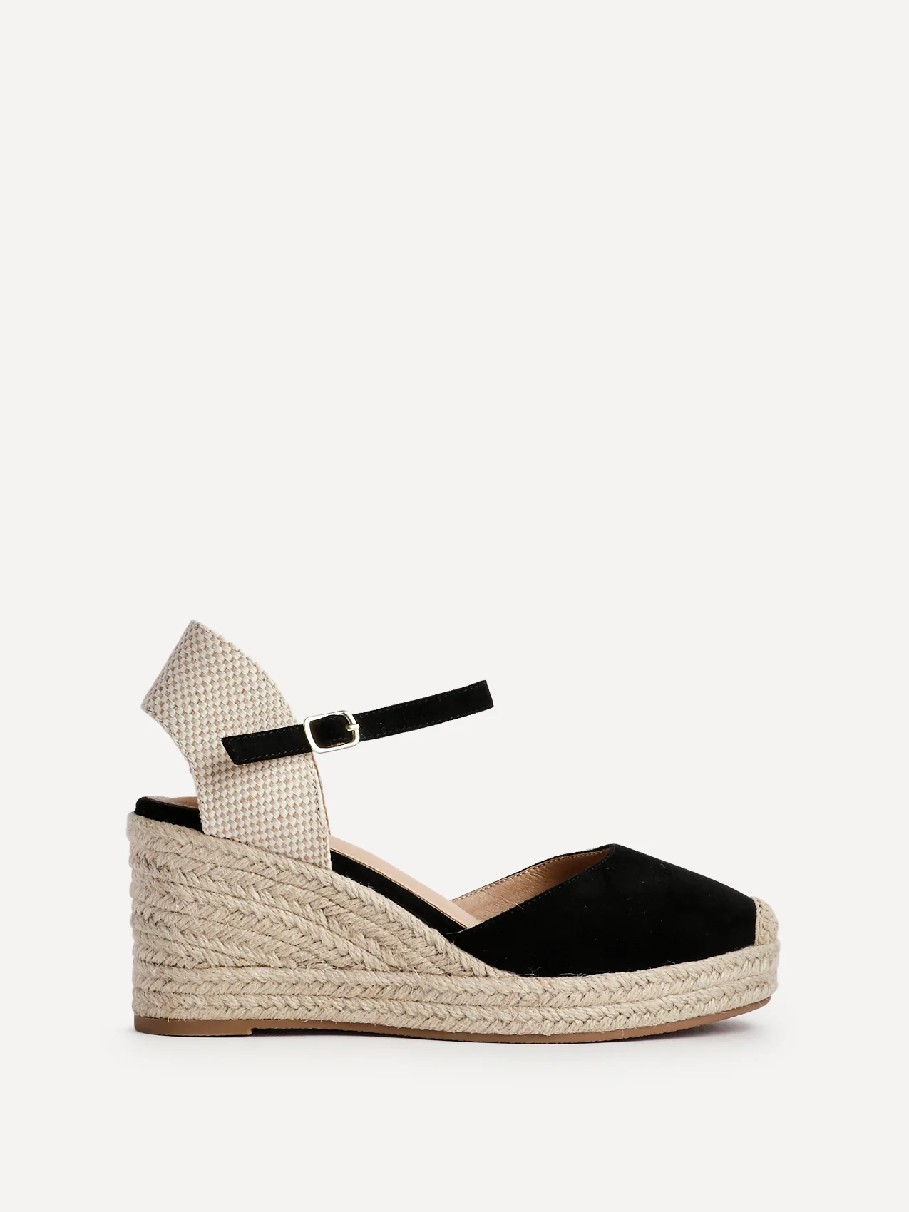 Present Black Closed Toe Wedges - Image 2