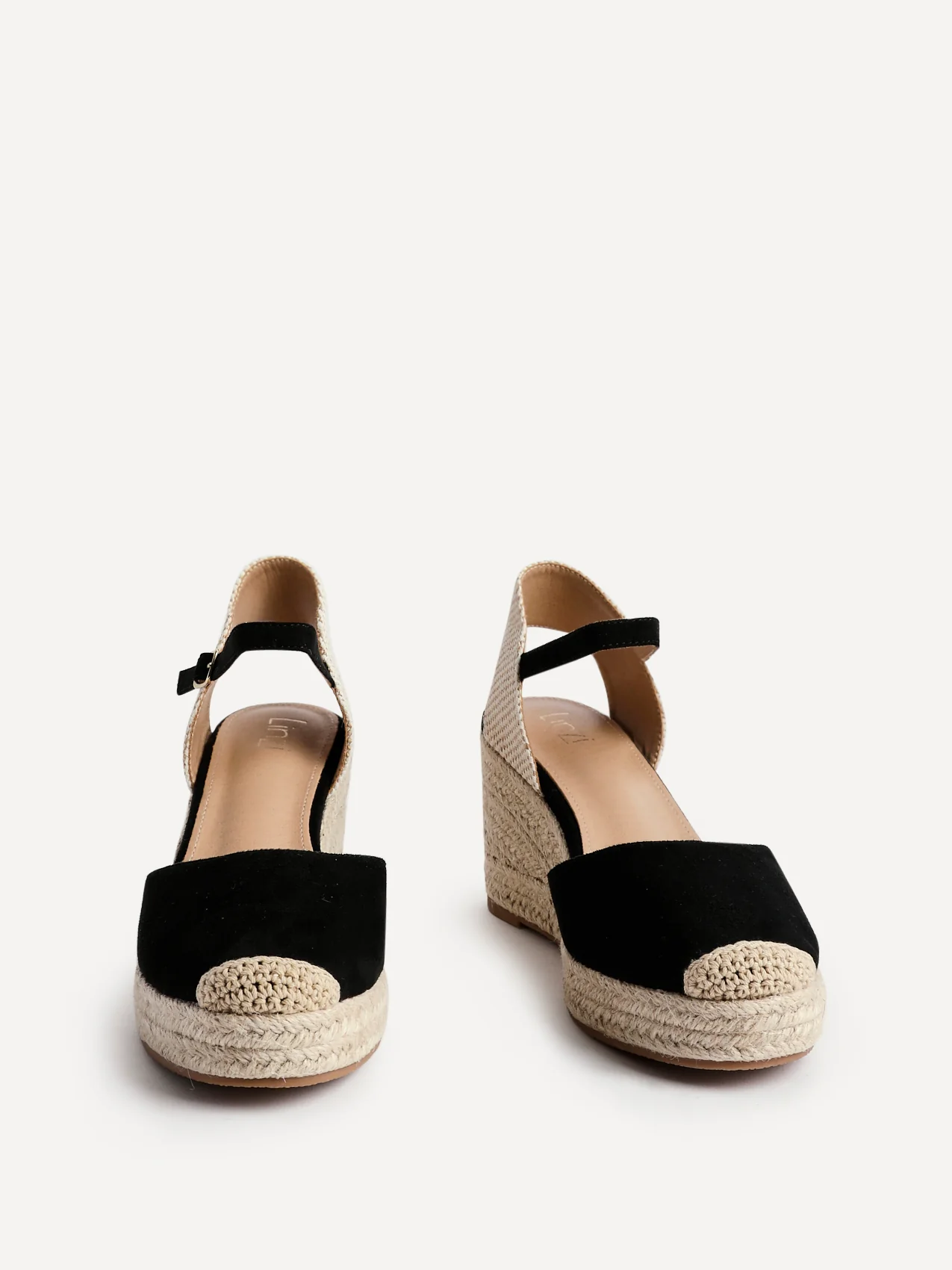 Present Black Closed Toe Wedges - Image 3
