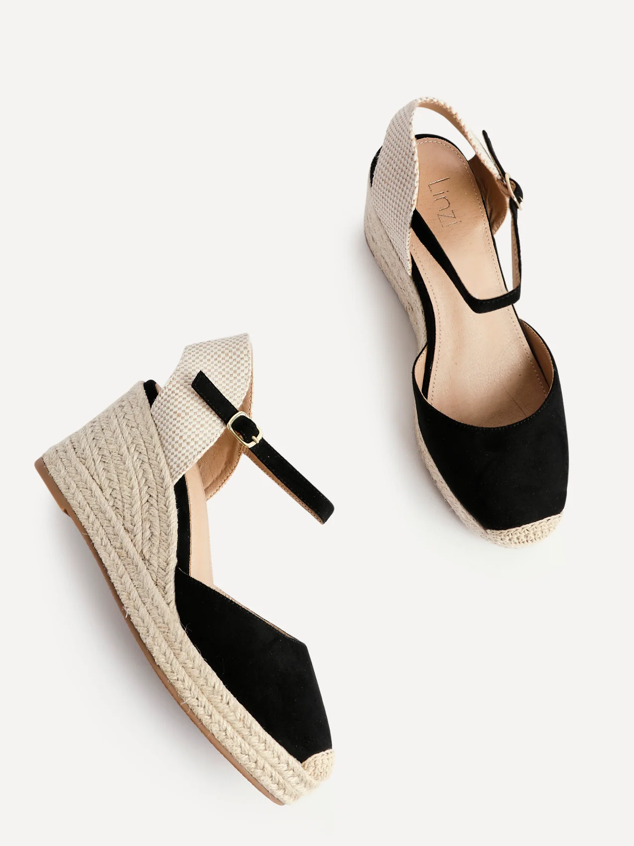 Present Black Closed Toe Wedges - Image 4