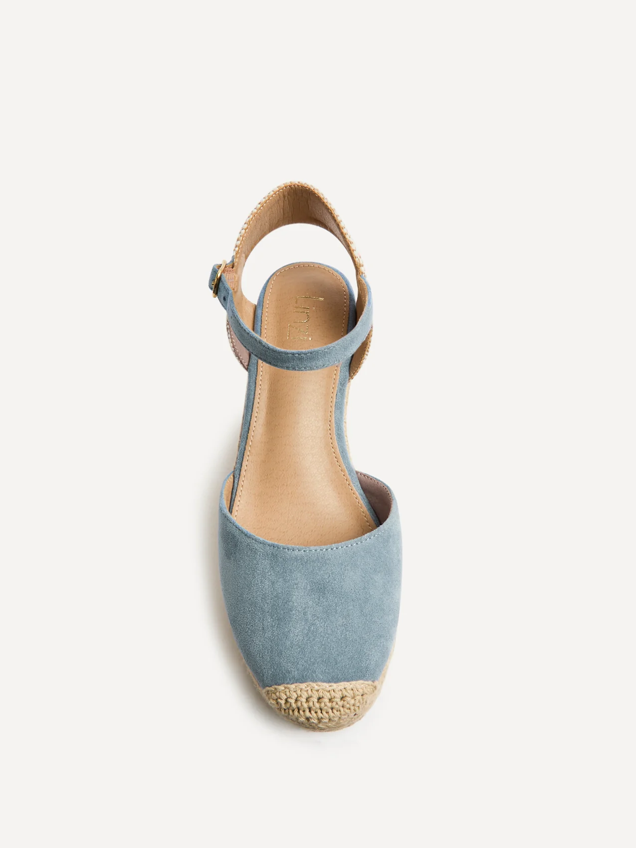 Present Blue Closed Toe Wedges - Image 4