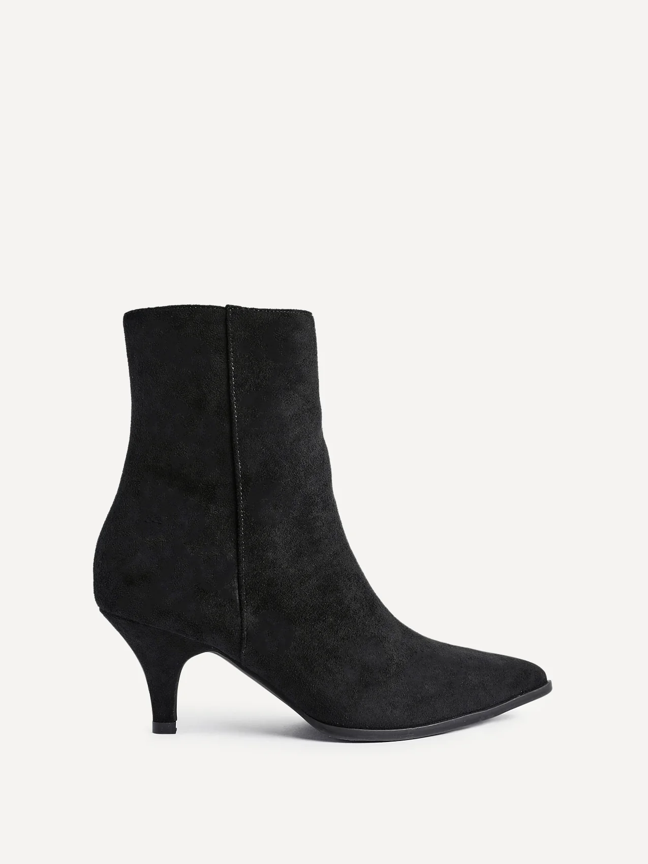 Pursuit Black Heeled Ankle Boots - Image 2