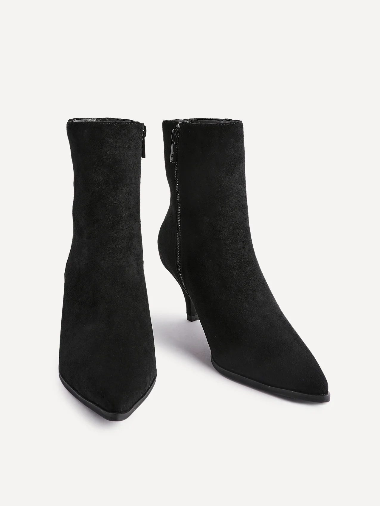 Pursuit Black Heeled Ankle Boots - Image 3