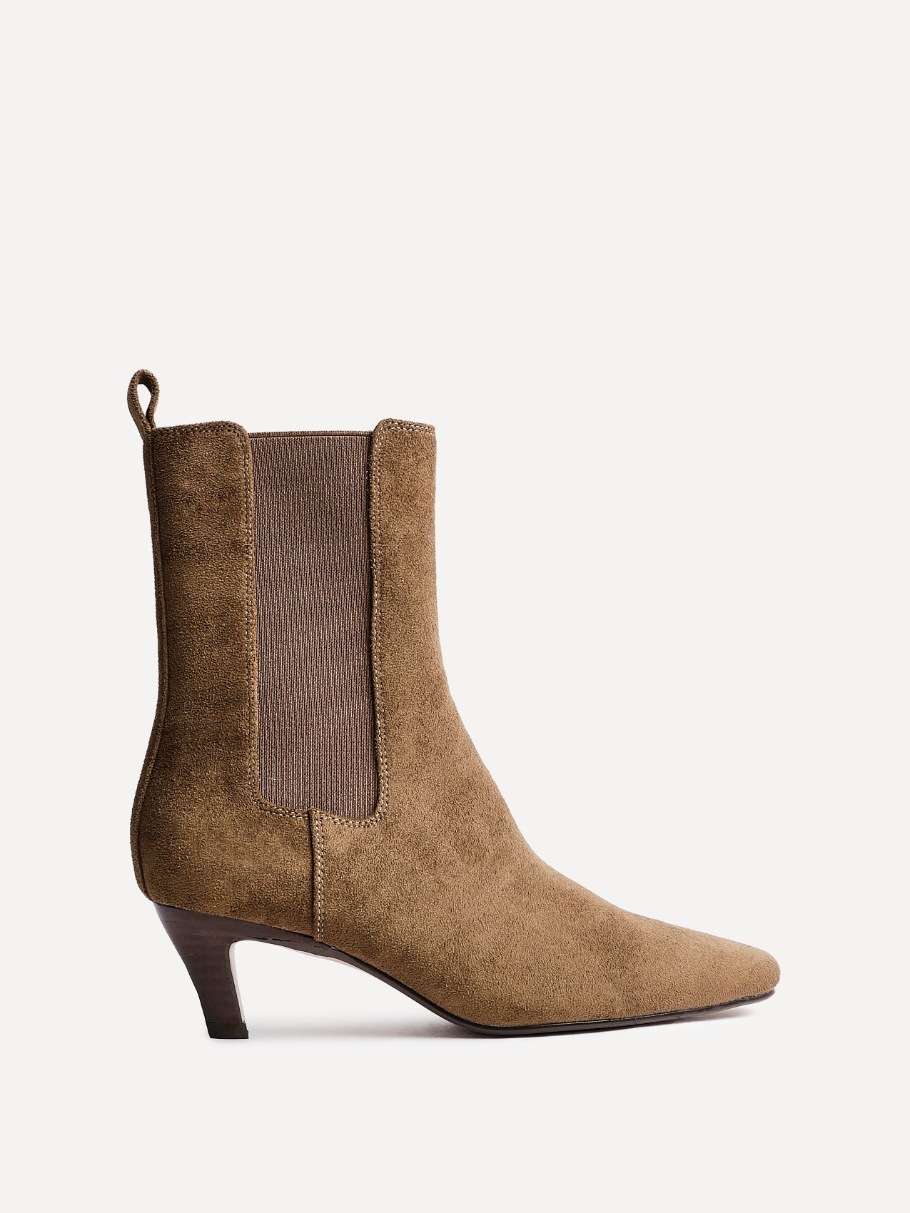 Ritual Sand Kitten Heel Chelsea Boots - Image 2